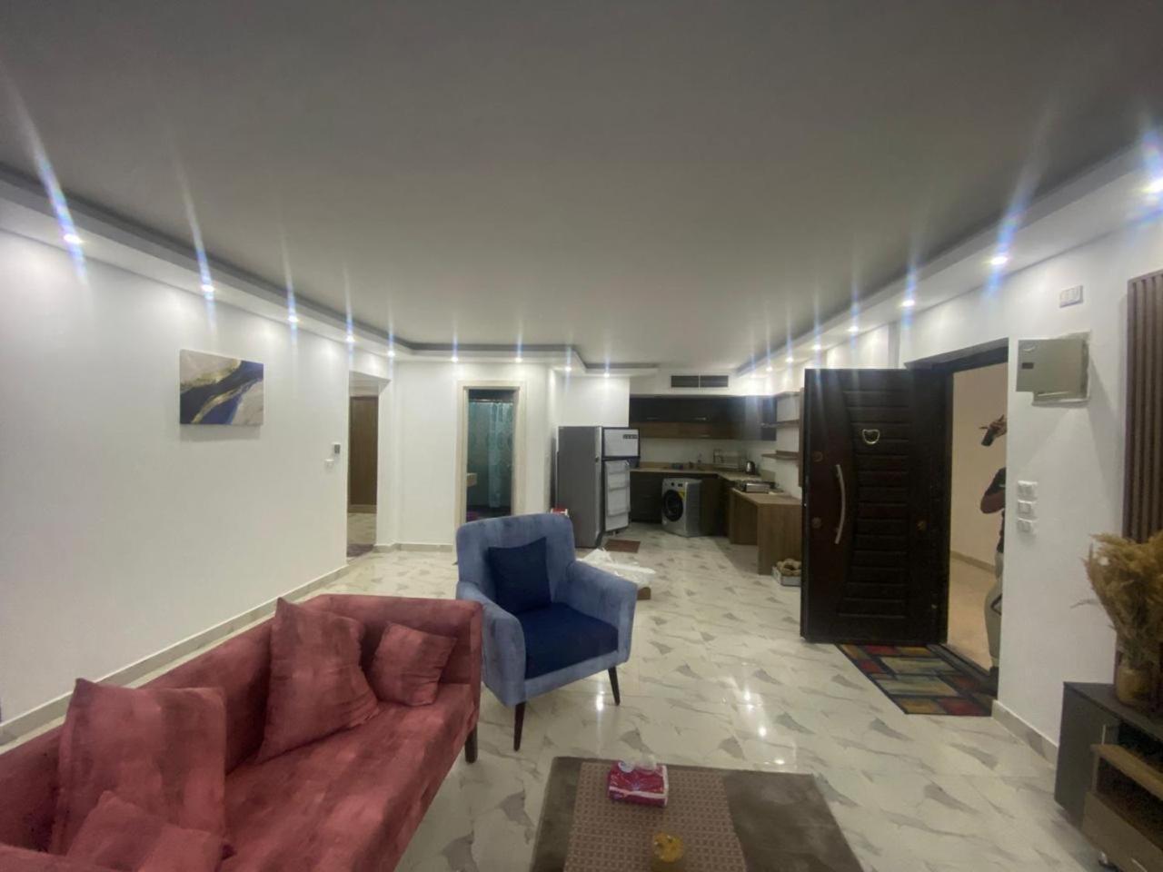 Wonderful two-bedroom apartment balcony in Fanadir aqua park beach
