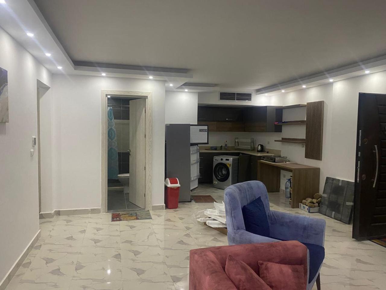 Wonderful two-bedroom apartment balcony in Fanadir aqua park beach