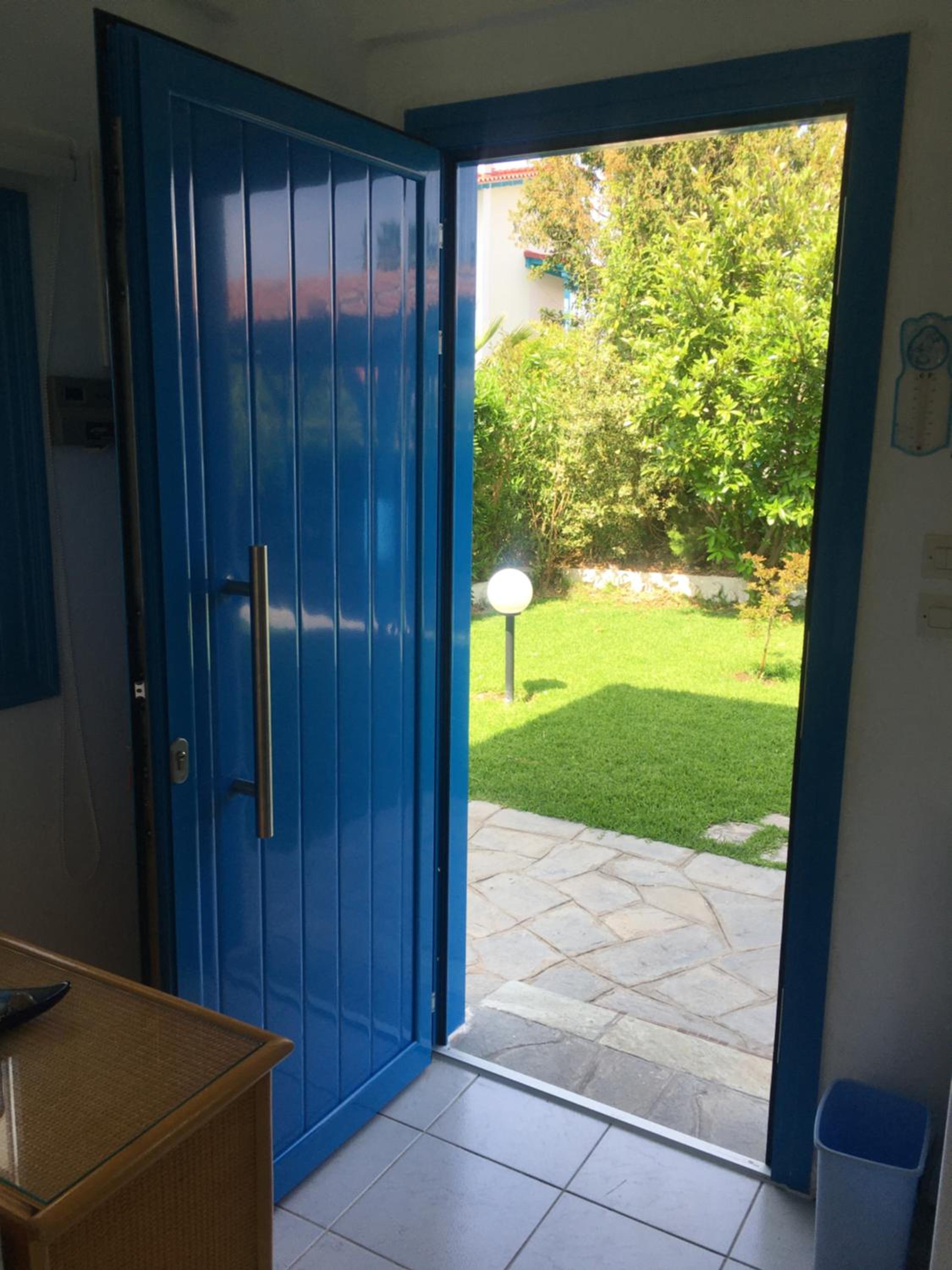 Blue house