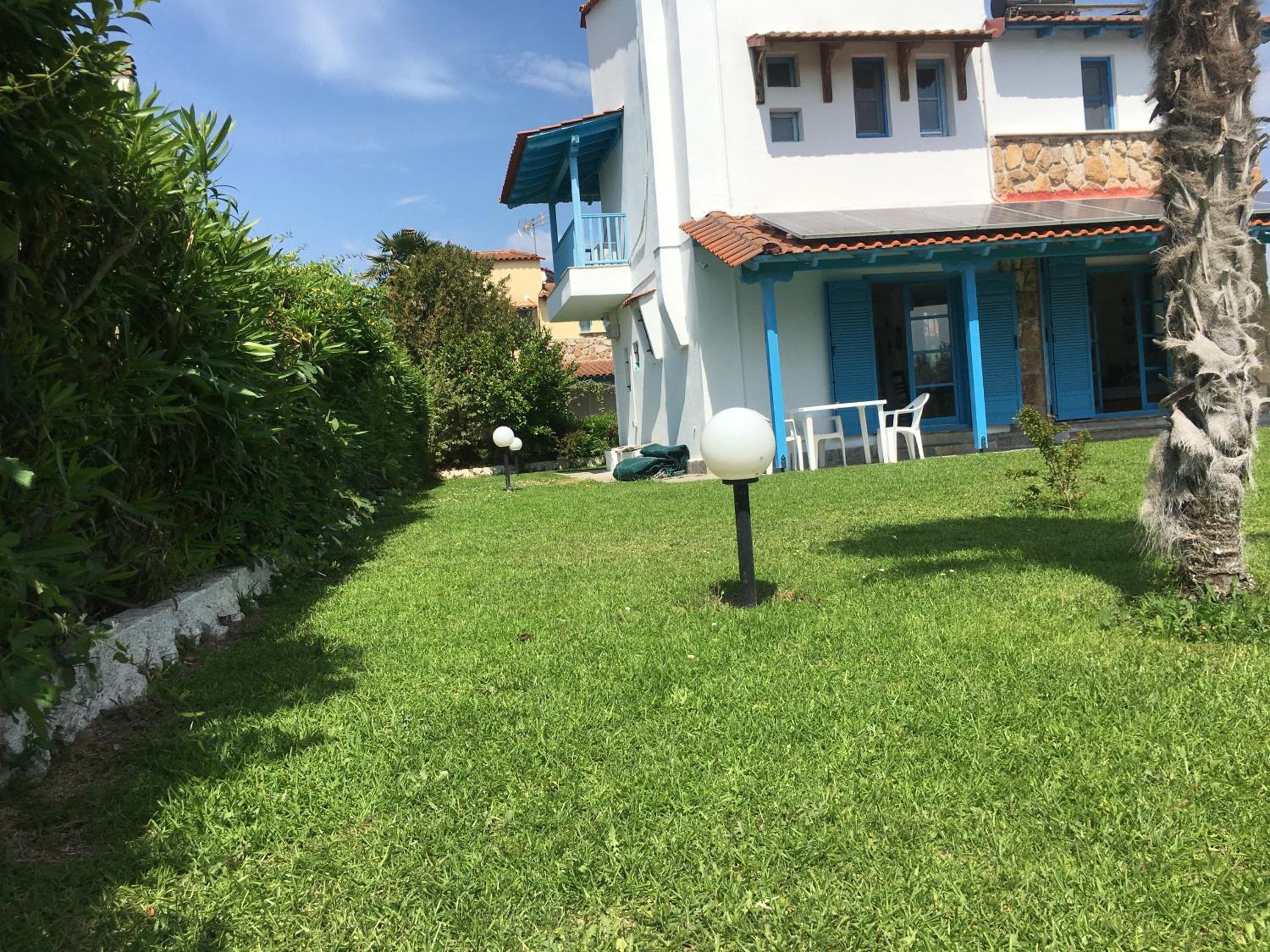 Blue house