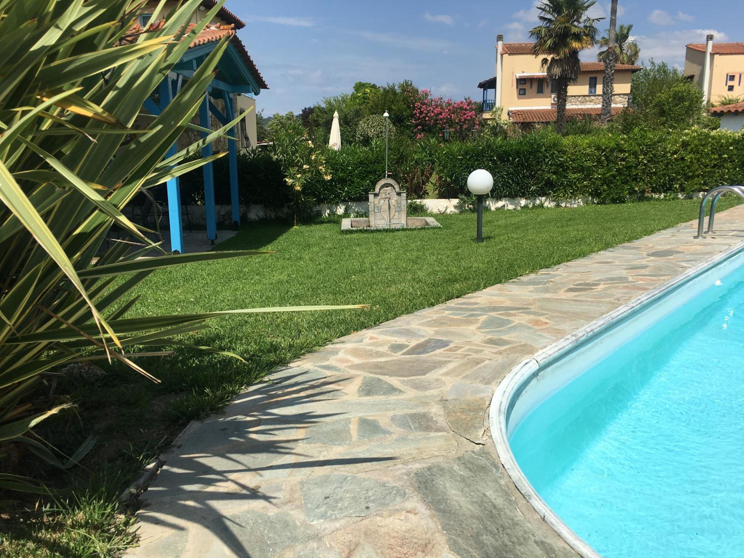 Blue house
