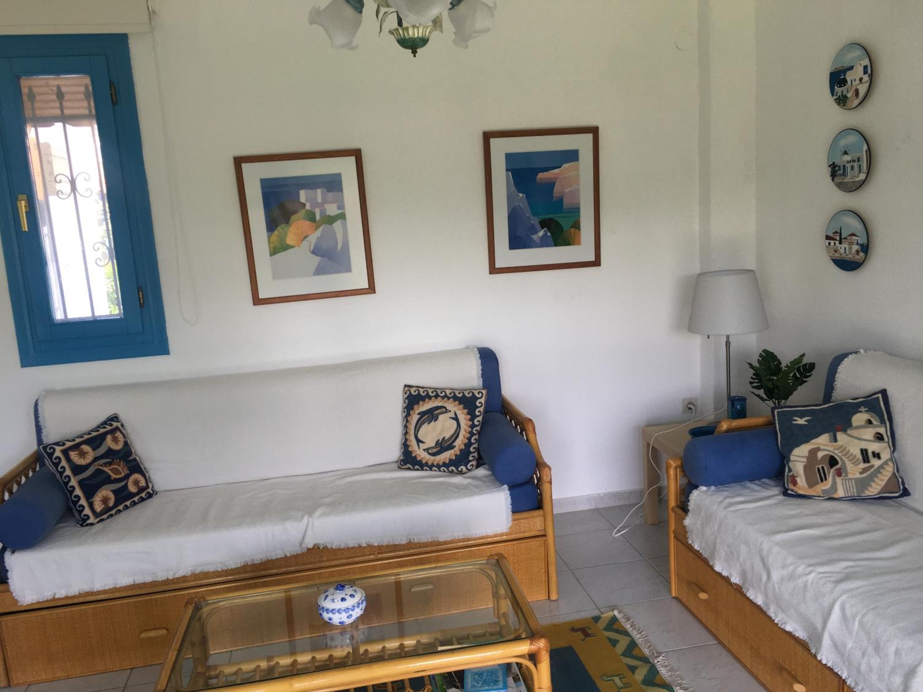 Blue house