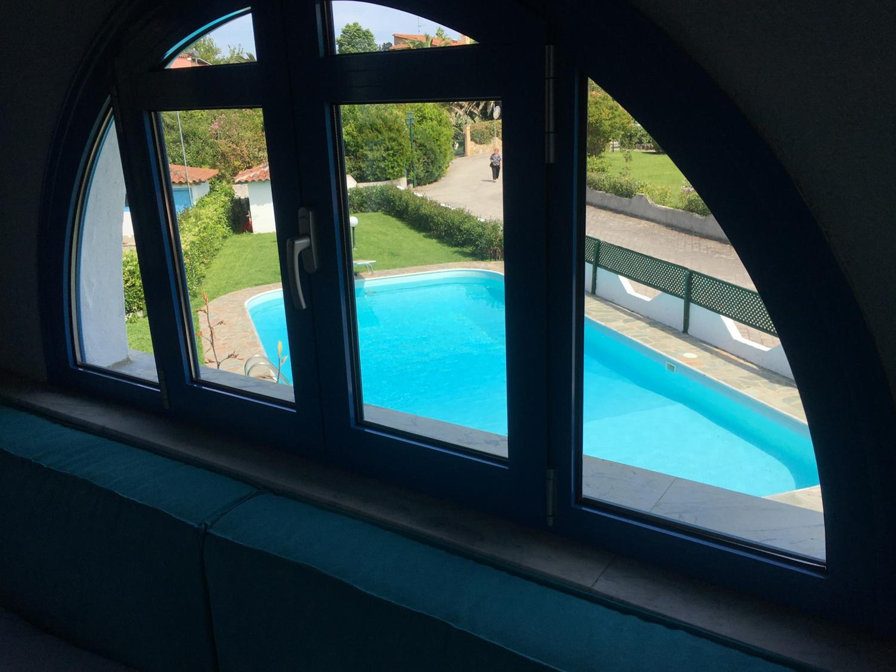 Blue house