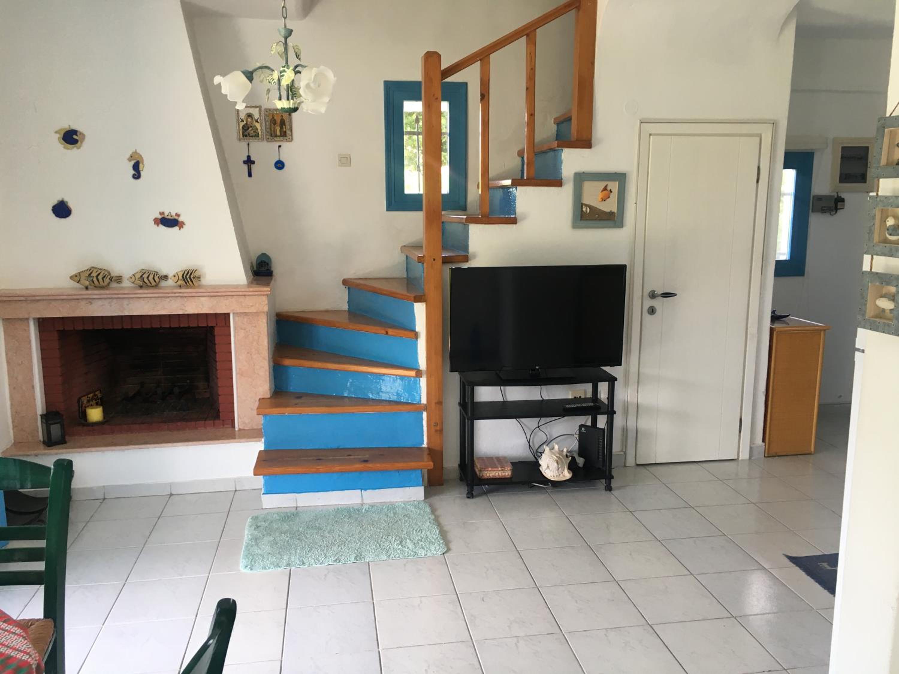 Blue house