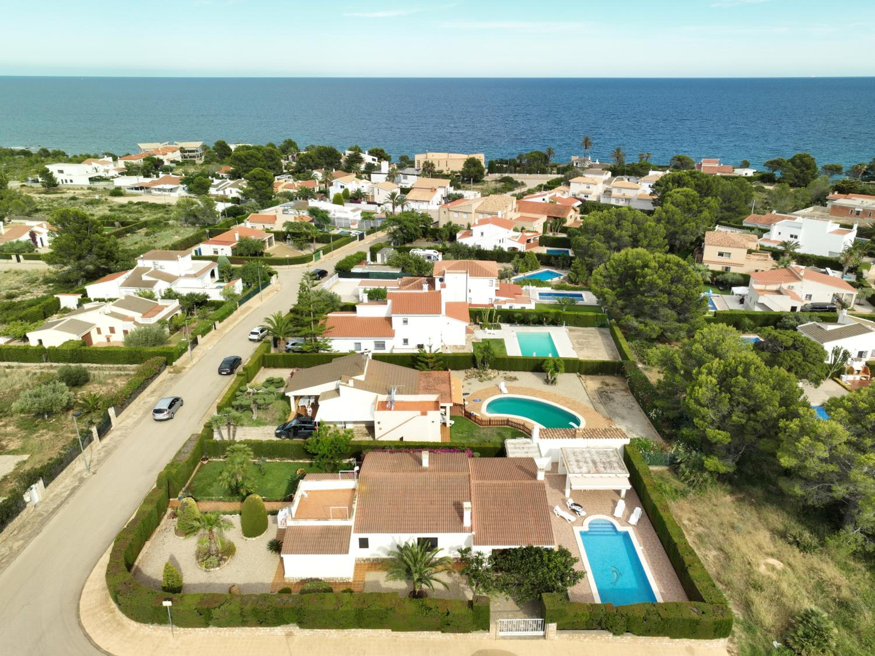 Exclusiva villa con piscina