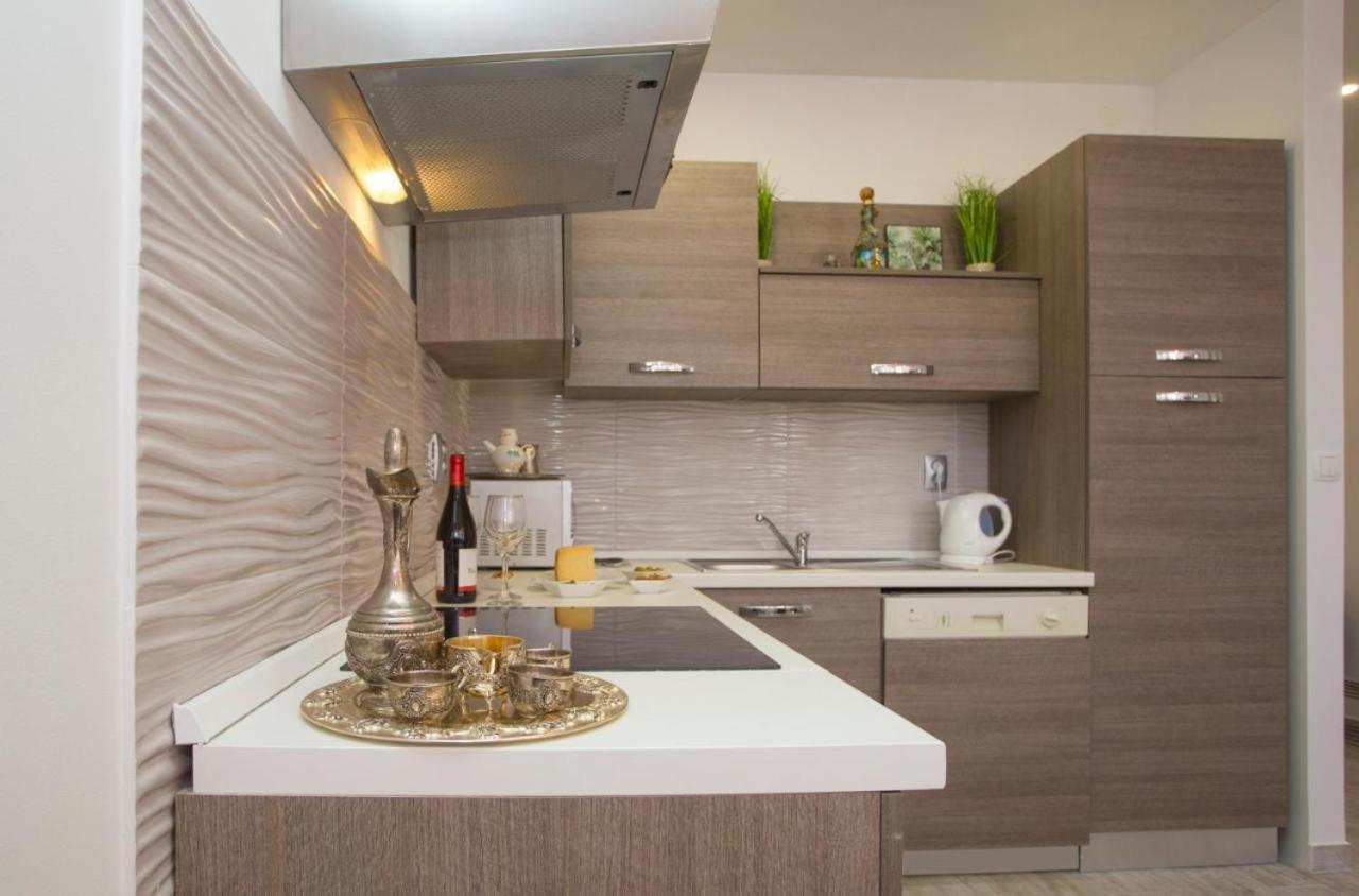Lux apartment Draga with balkony view 4
