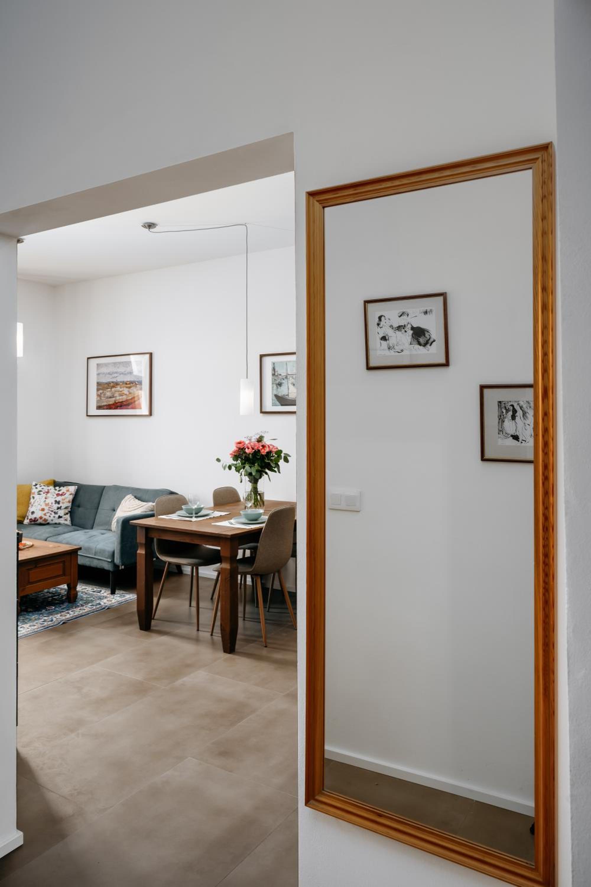 Modern one bedroom apartment in Holešovice by Prague Days