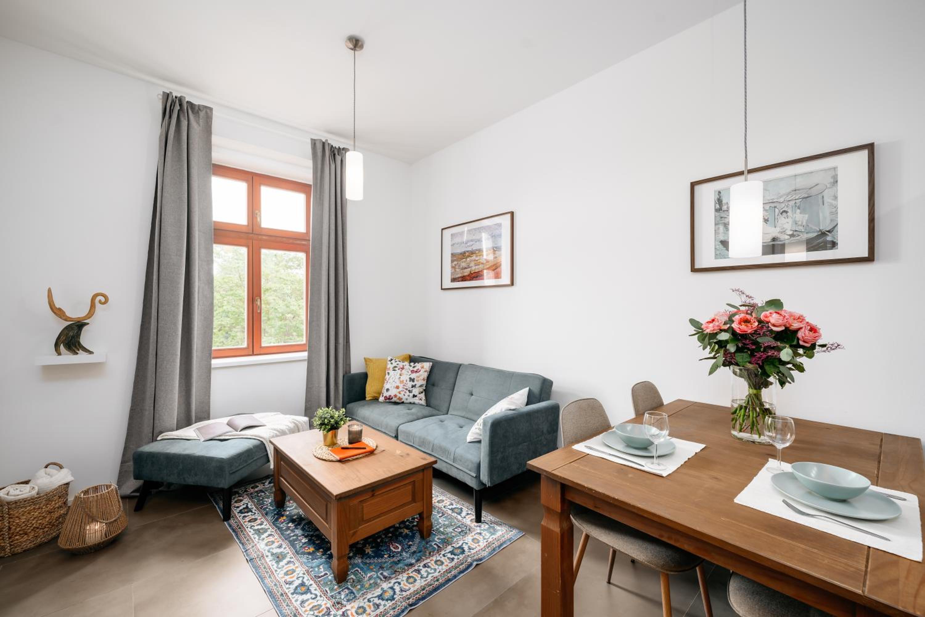 Modern one bedroom apartment in Holešovice by Prague Days