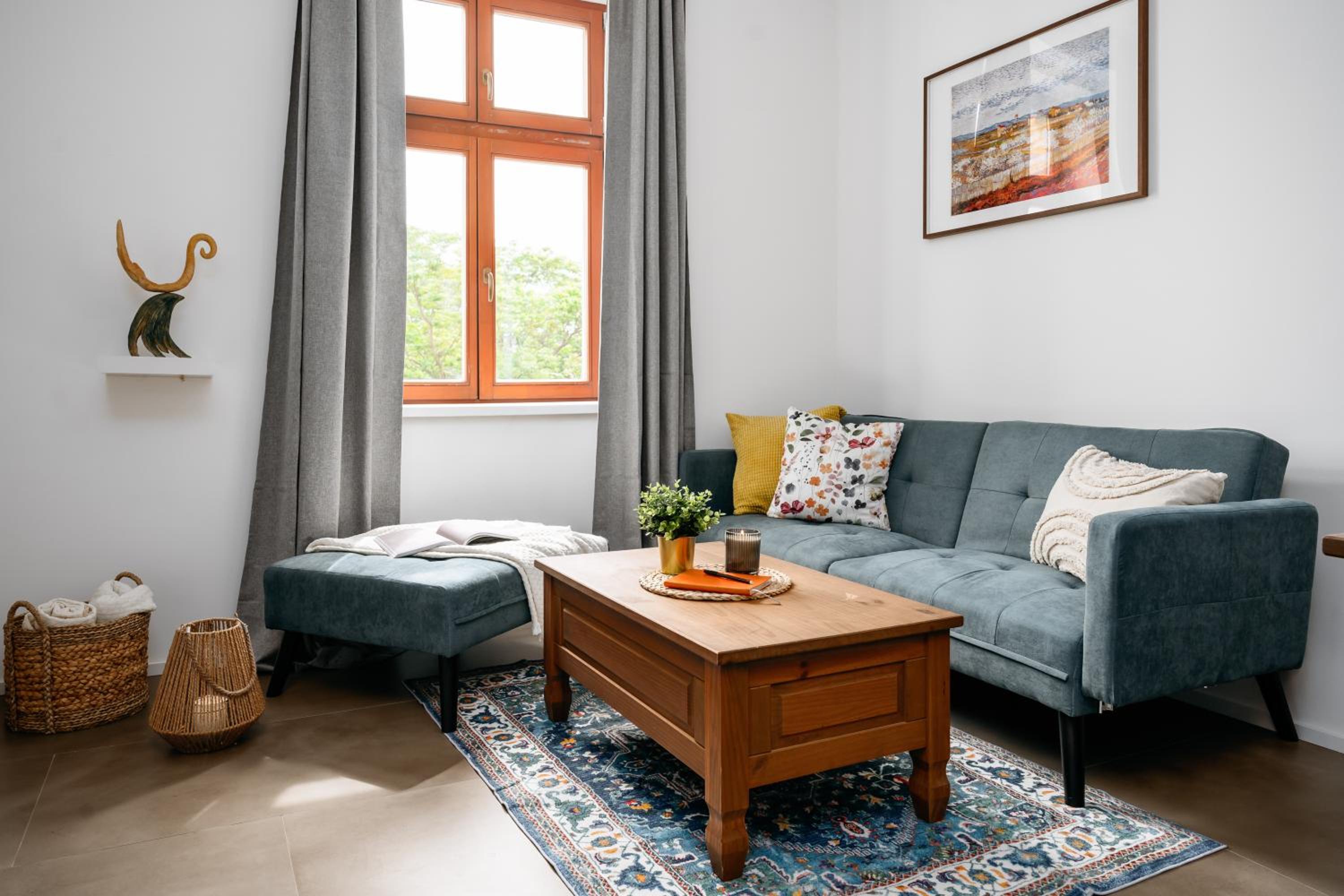 Modern one bedroom apartment in Holešovice by Prague Days