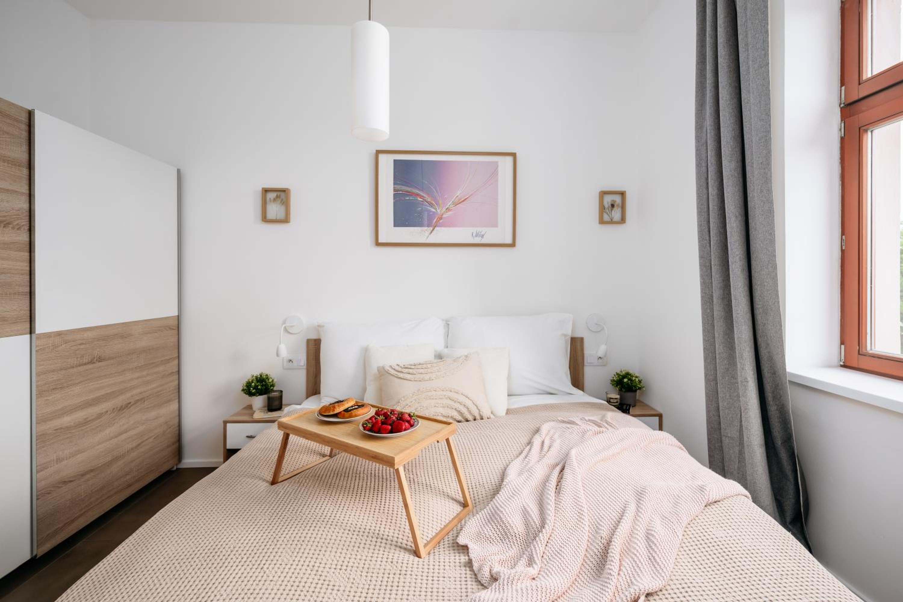 Modern one bedroom apartment in Holešovice by Prague Days