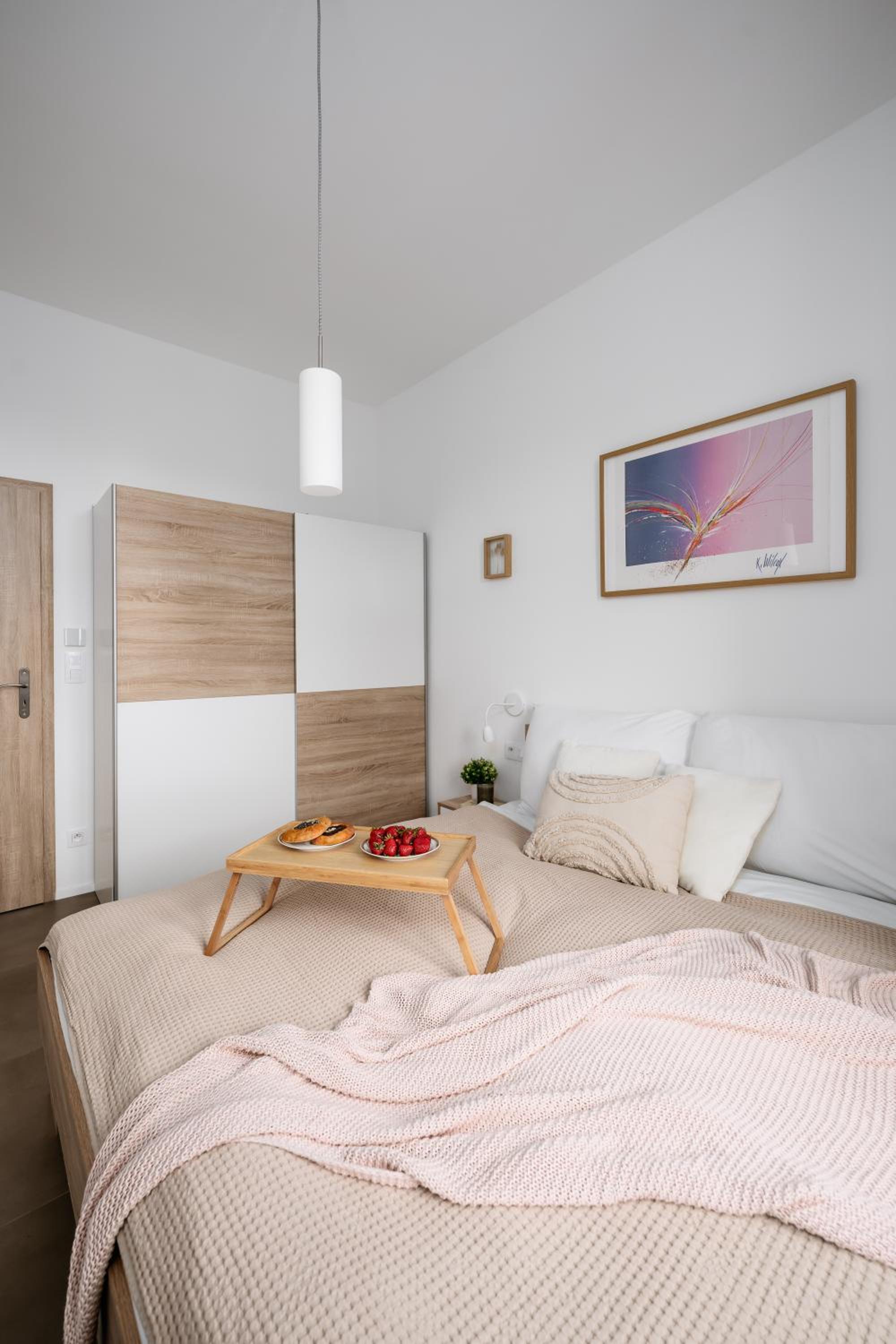 Modern one bedroom apartment in Holešovice by Prague Days