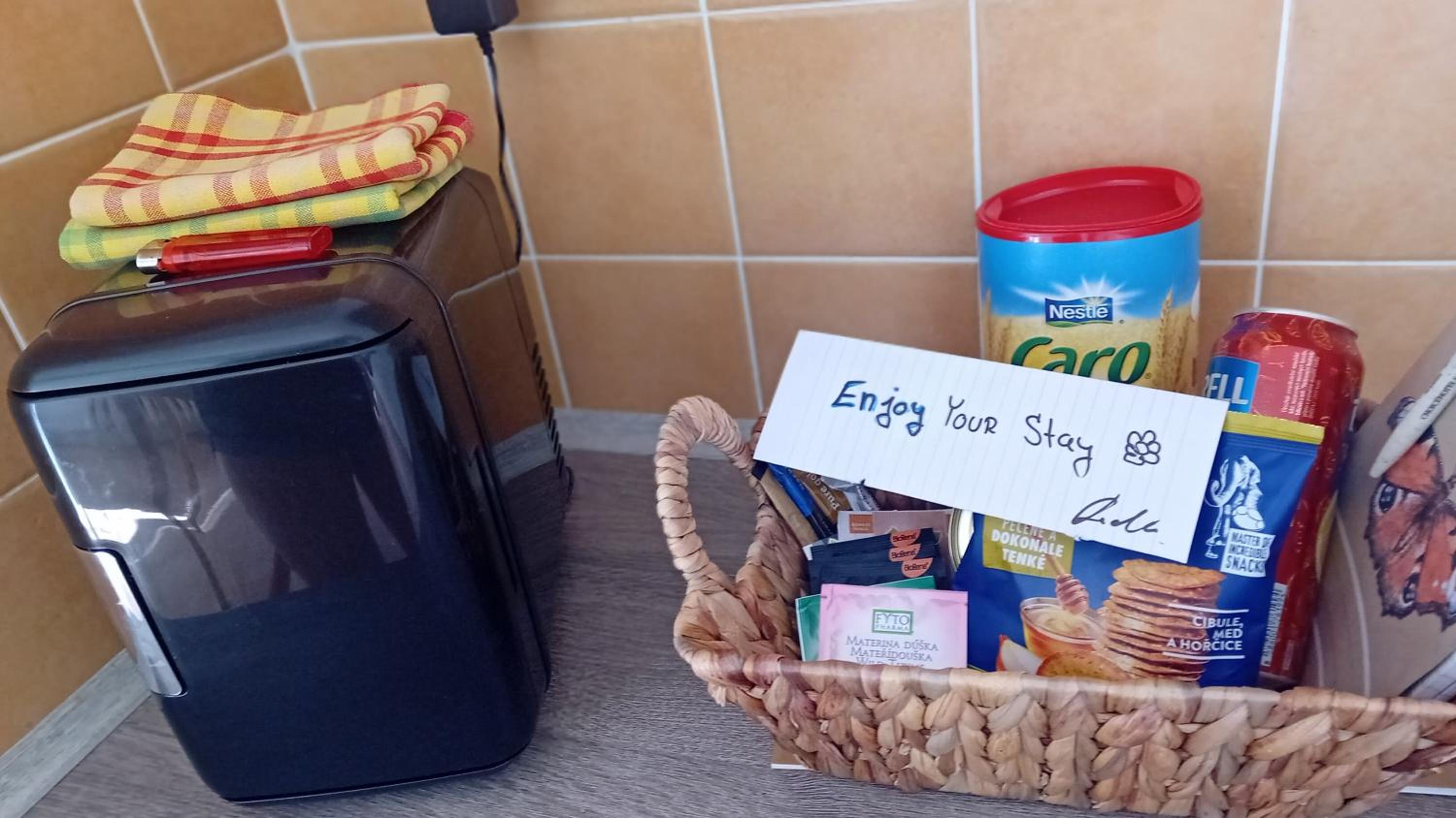 Galerijní byt s Velkou postelí a kuchyñkou