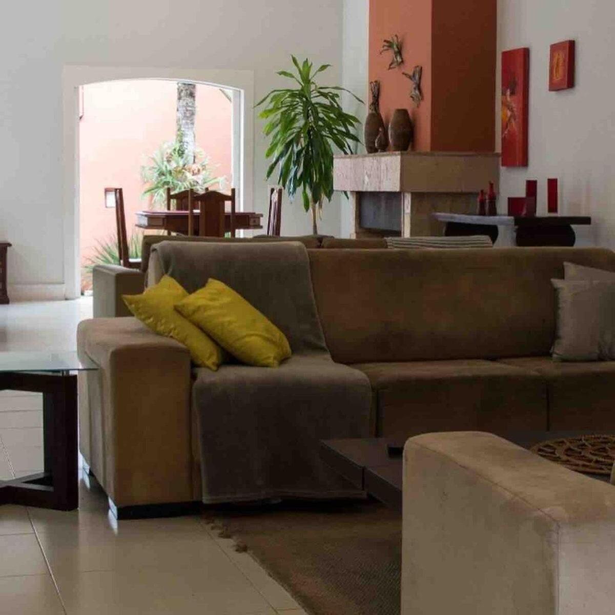 Casa Paradisíaca Para até 28 pessoas 350m do Mar