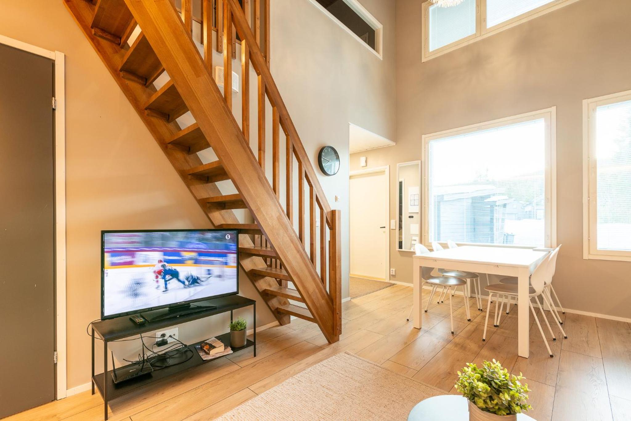 Aurinkorinne 2 - Modern 2BD & Loft, free wifi & sauna