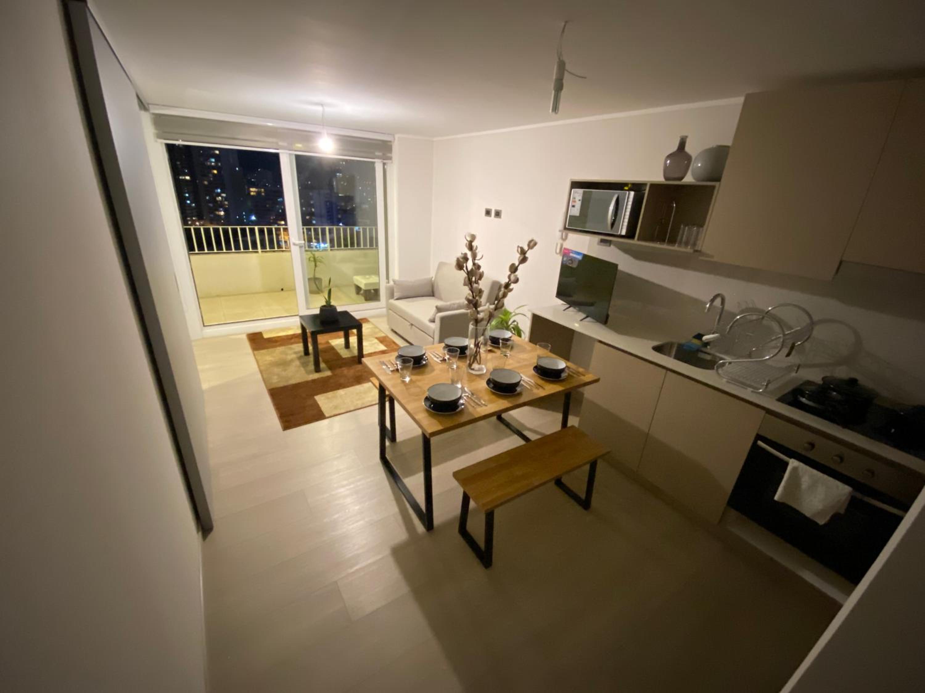Hermoso y moderno departamento, nuevo, a pasos de la Quinta Vergara, cercano a los mejores atractivos de viña del mar, con maravillosa vista