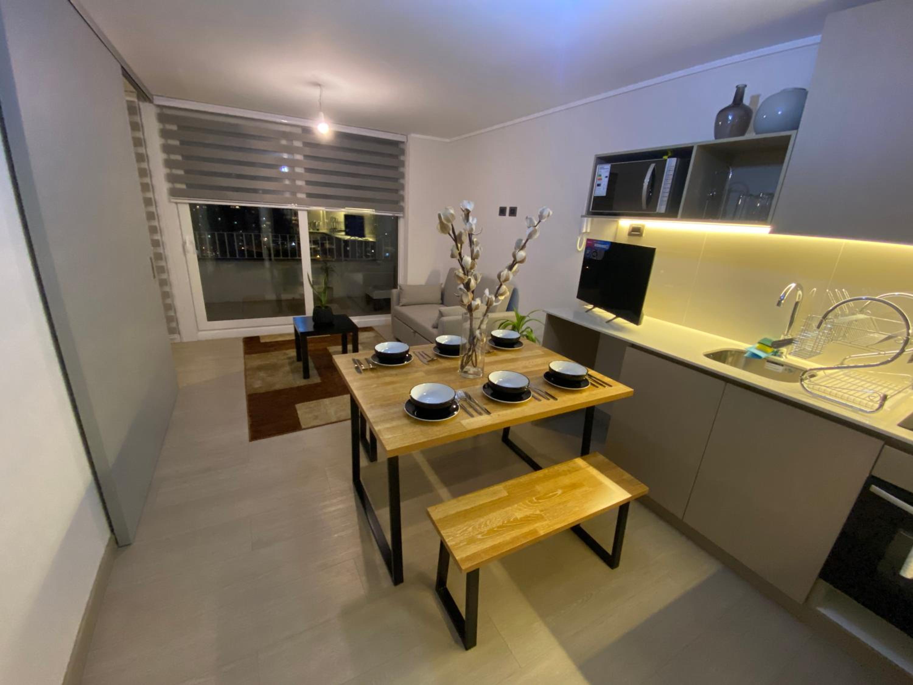 Hermoso y moderno departamento, nuevo, a pasos de la Quinta Vergara, cercano a los mejores atractivos de viña del mar, con maravillosa vista