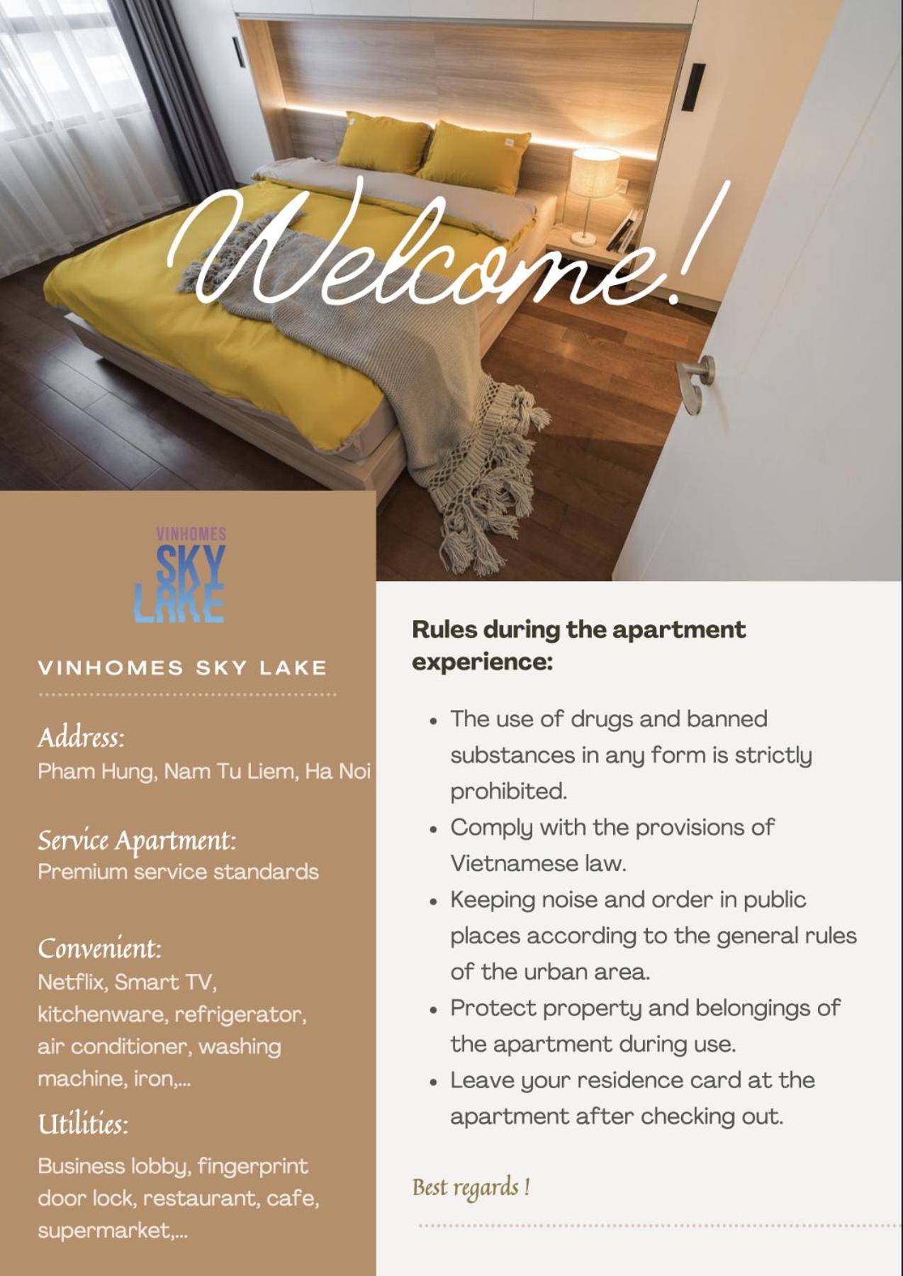 Vinhomes Skylake Premier Apartment Ha Noi