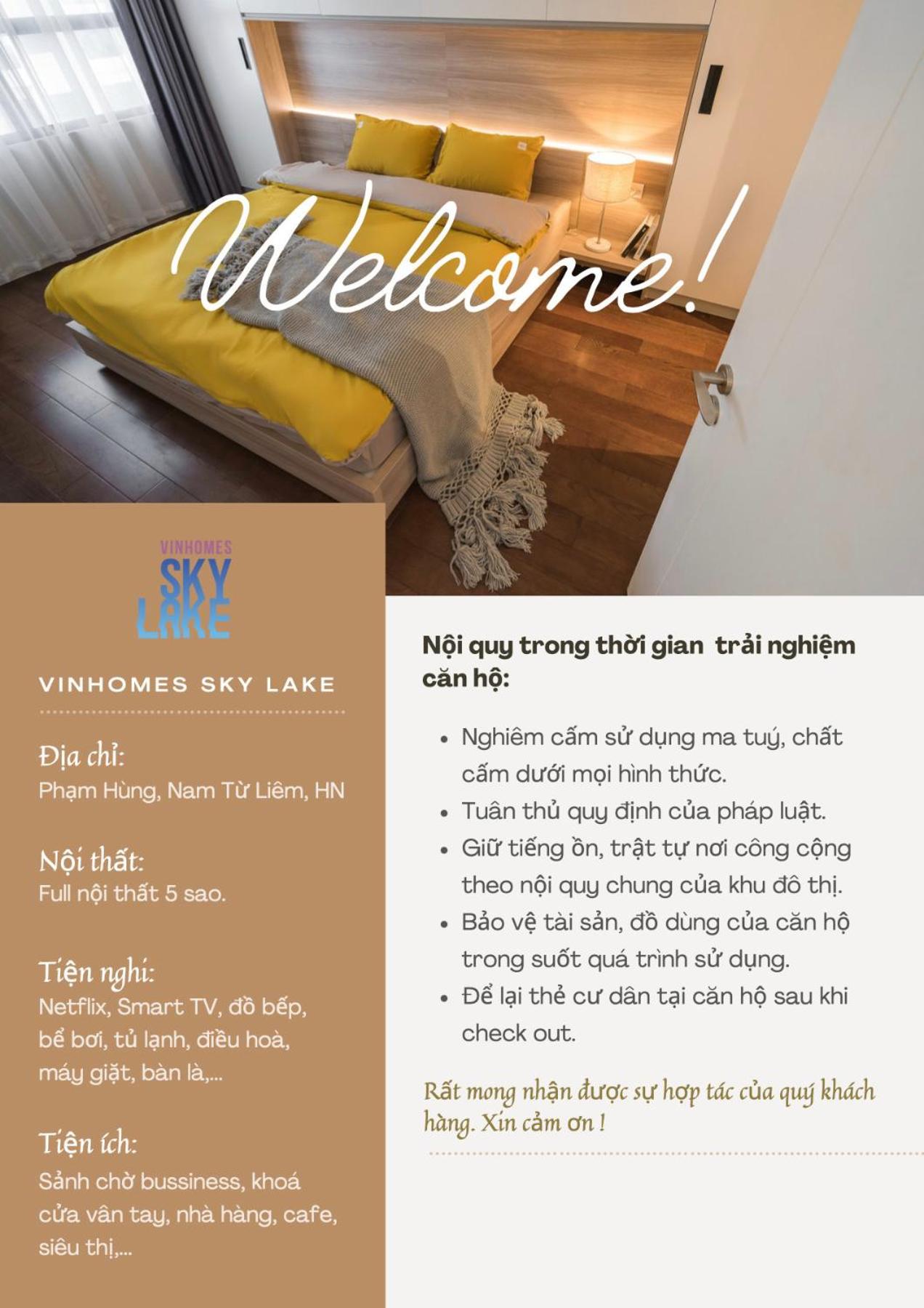 Vinhomes Skylake Premier Apartment Ha Noi