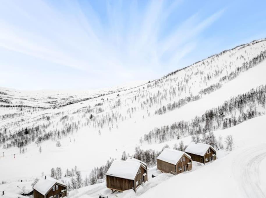 Flygende utsiktshytte med magisk utsikt