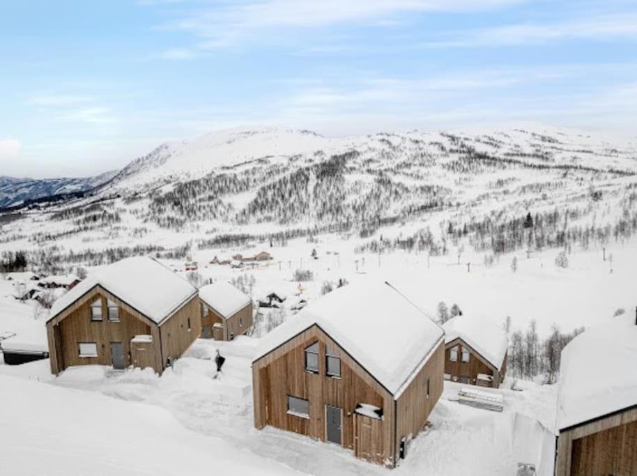 Flygende utsiktshytte med magisk utsikt