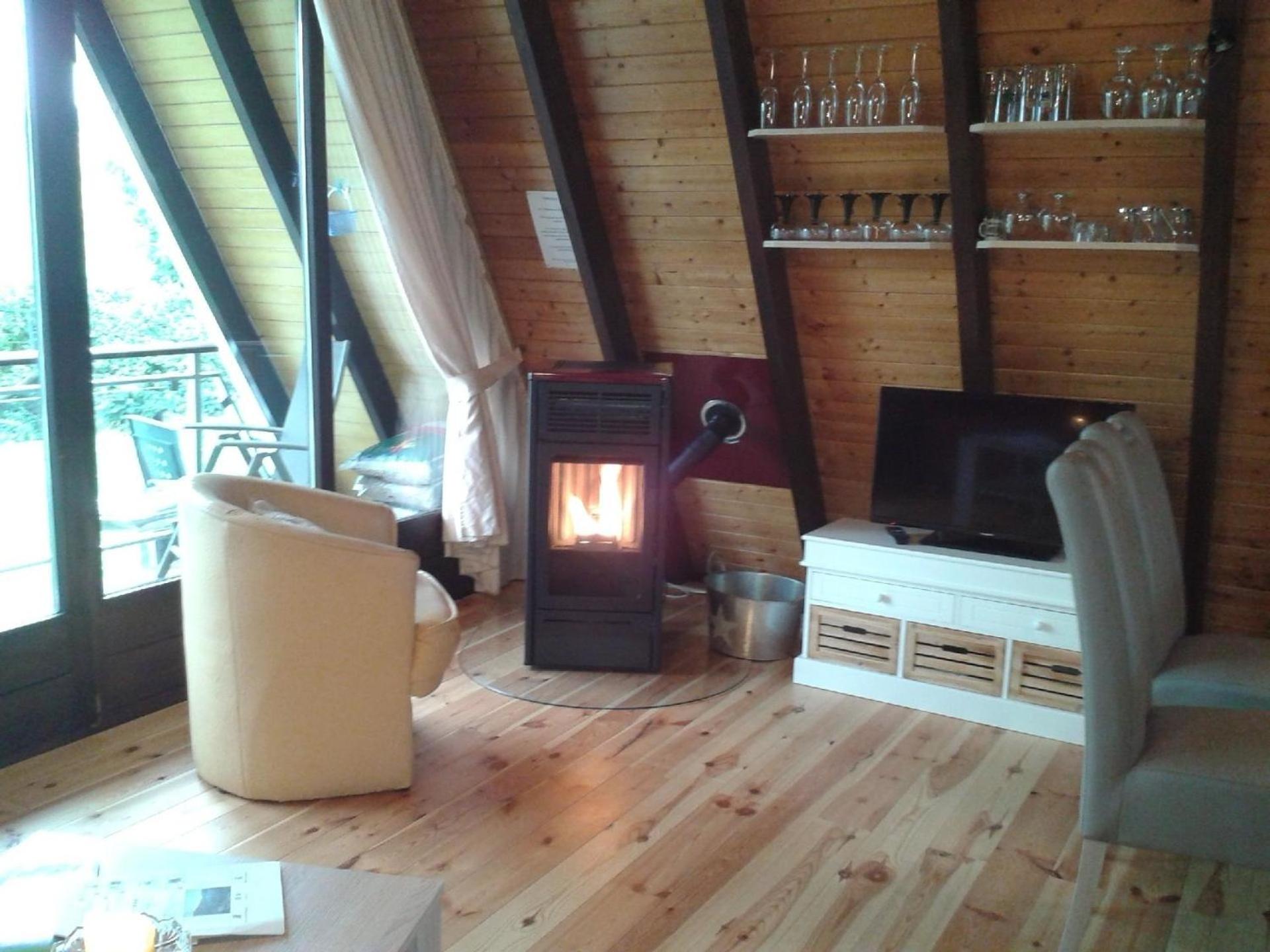 Eifeler Finnhaus mit Außensauna