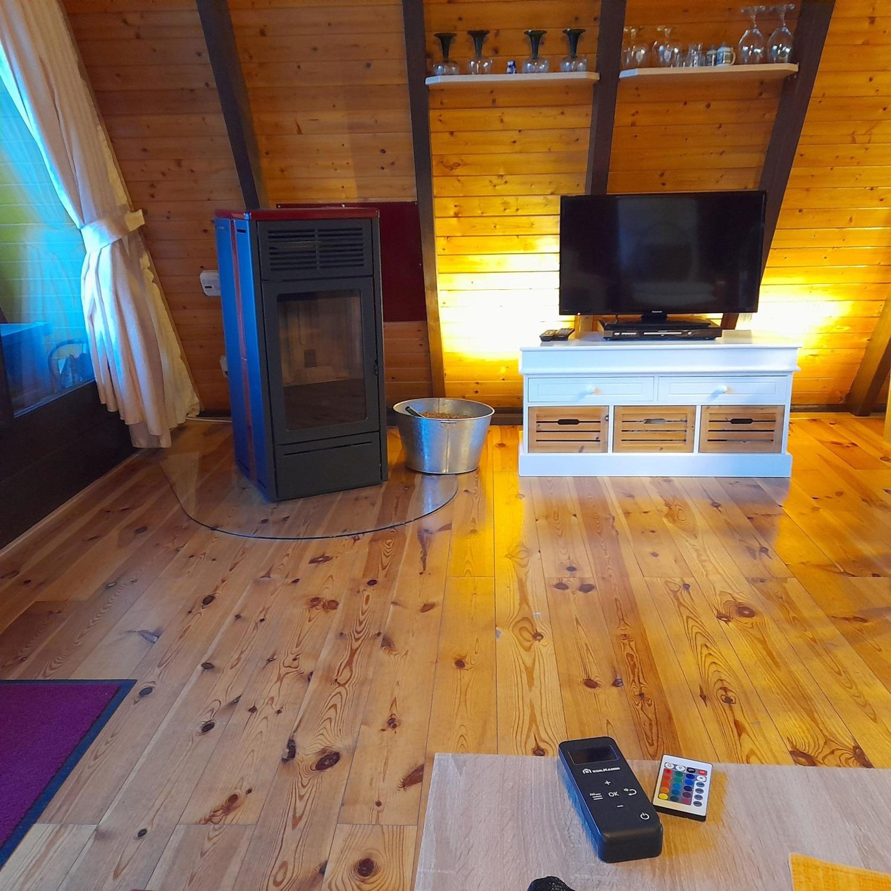 Eifeler Finnhaus mit Außensauna