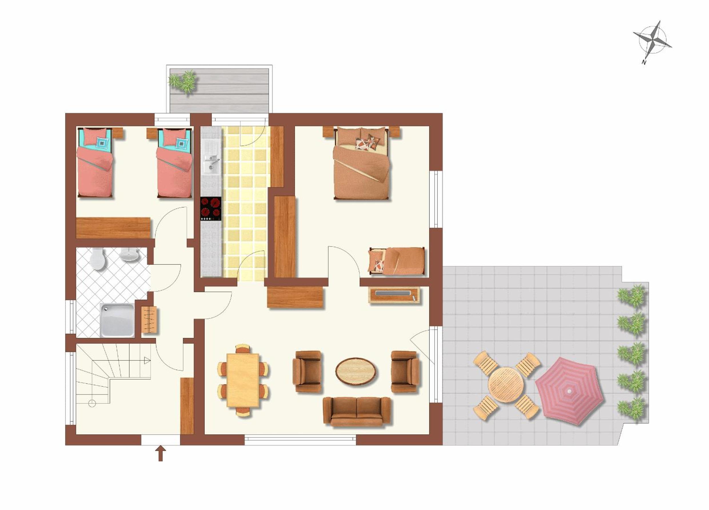 Huus Avelia Wohnung EG