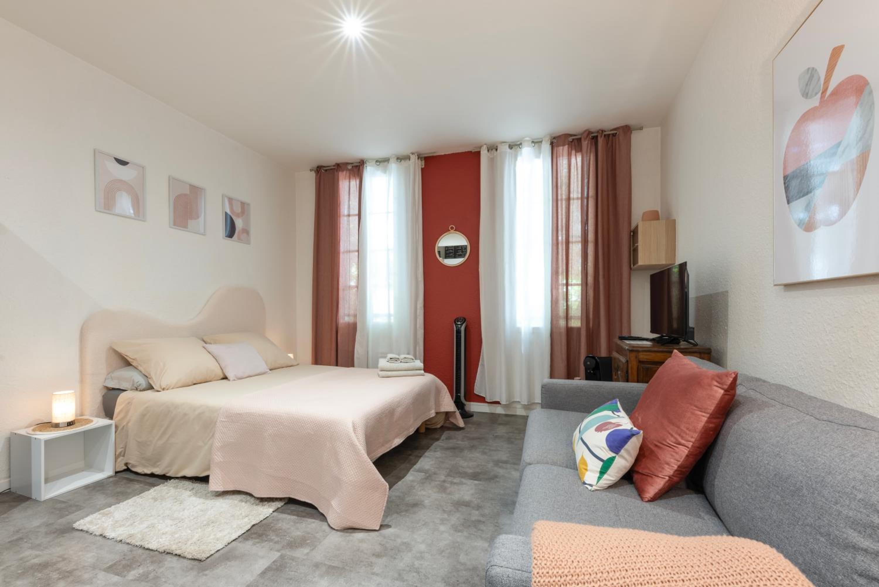 La Casita - Studio Confort avec Parking privé - Lit douillet - Centre Uzès, Pont du Gard