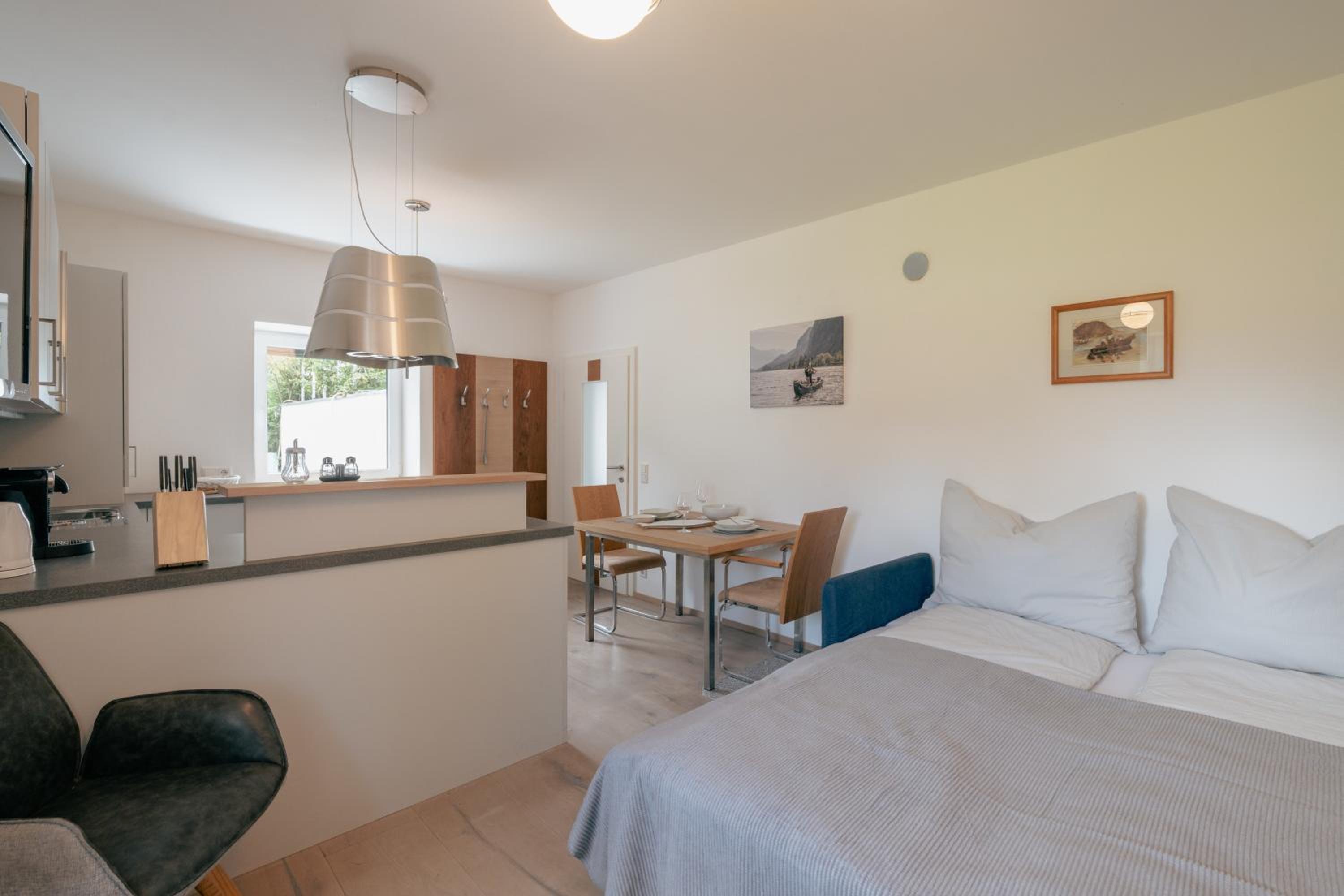 Apartment am See mit Garten