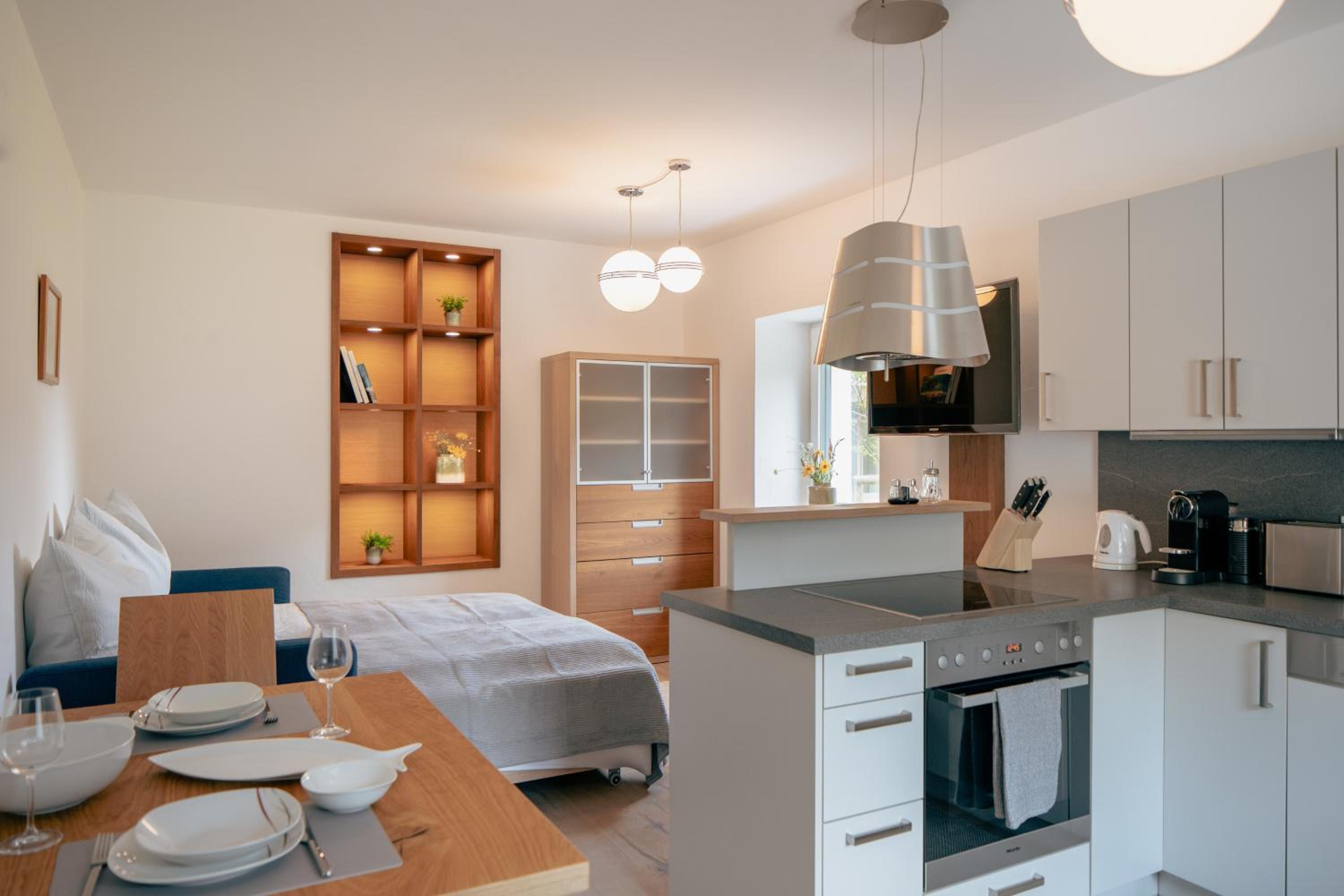 Apartment am See mit Garten