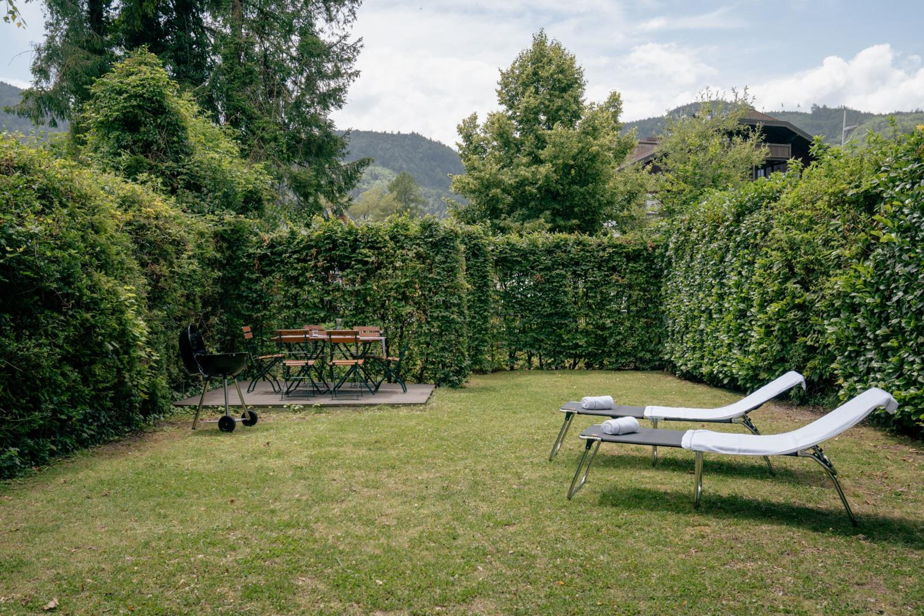 Apartment am See mit Garten