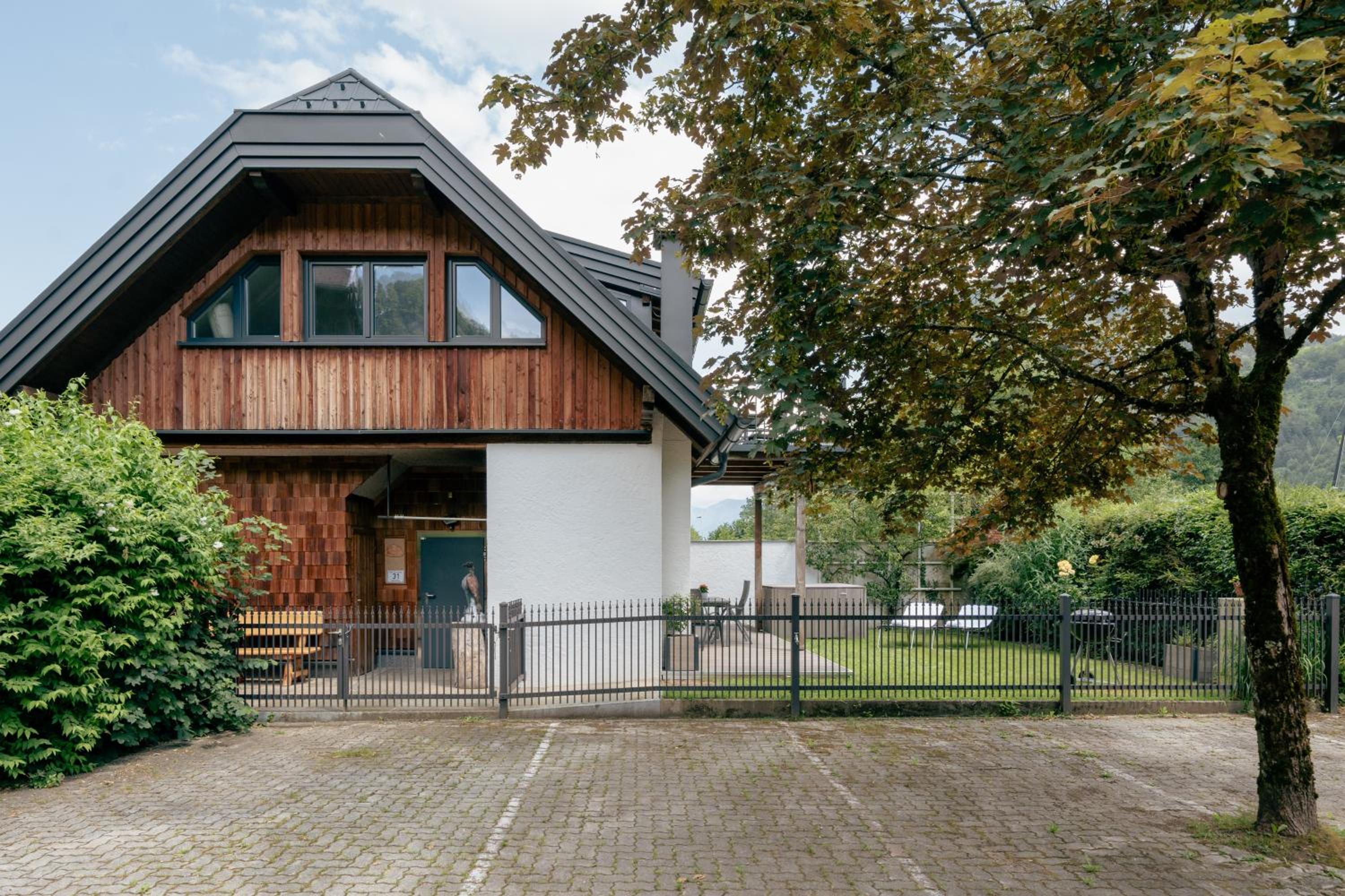 Apartment am See mit Garten