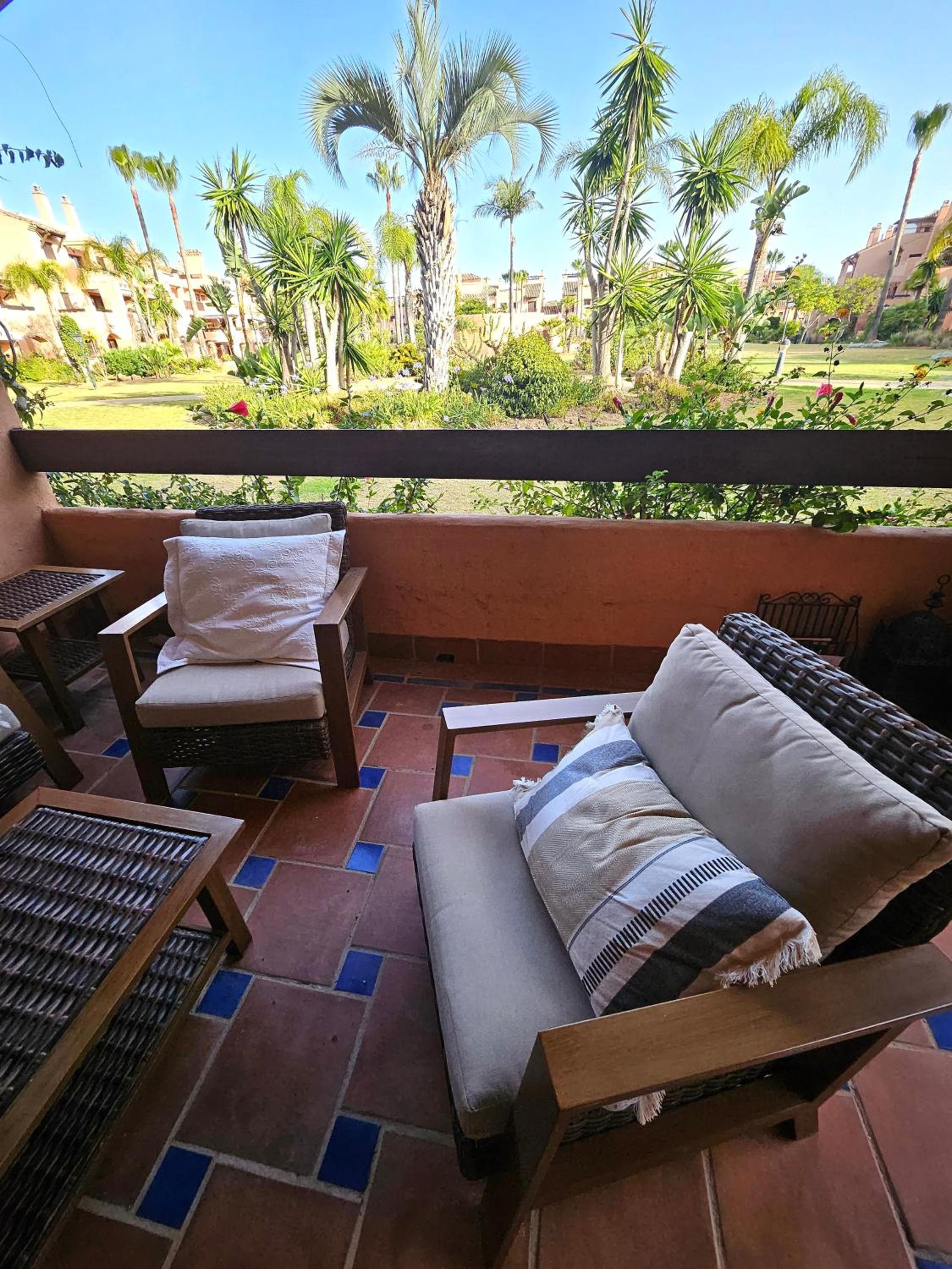 Modern 2BR APT second line Marbella Beach, Pools and Paddle view 5