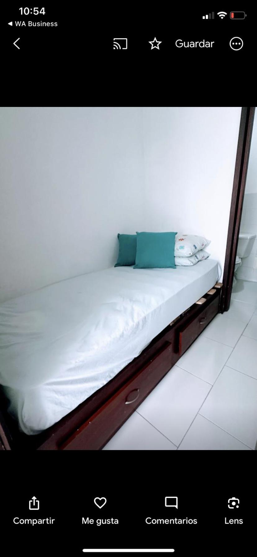 Apartamento con vista frontal al mar.