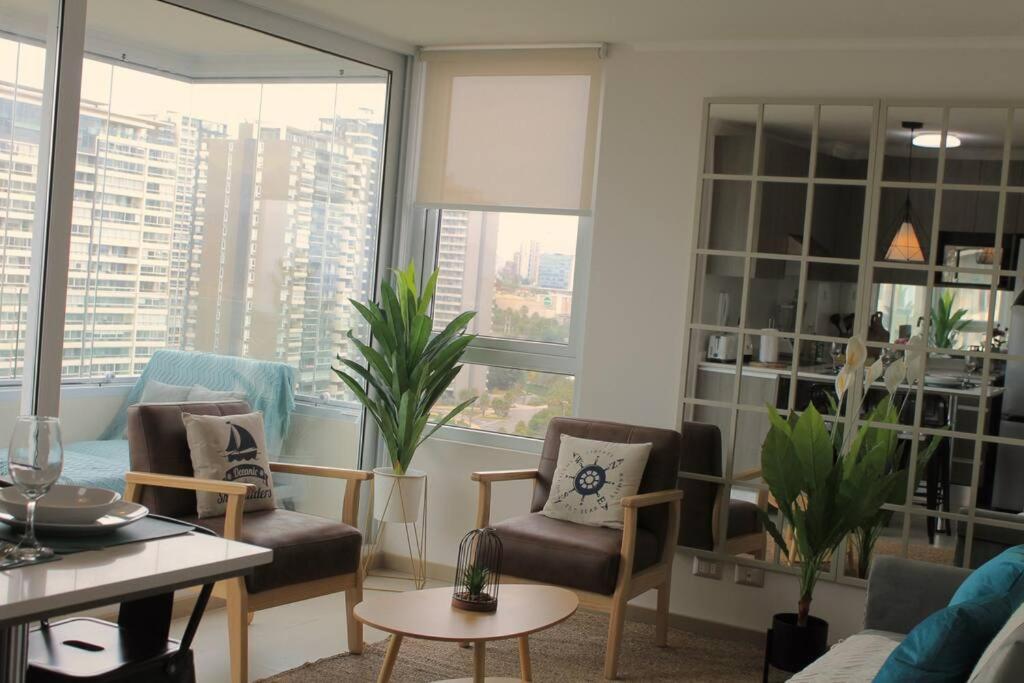 Depto en Concón elegante y full equipado con hermosa vista