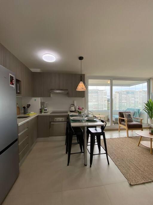 Depto en Concón elegante y full equipado con hermosa vista