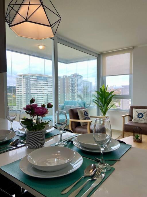 Depto en Concón elegante y full equipado con hermosa vista