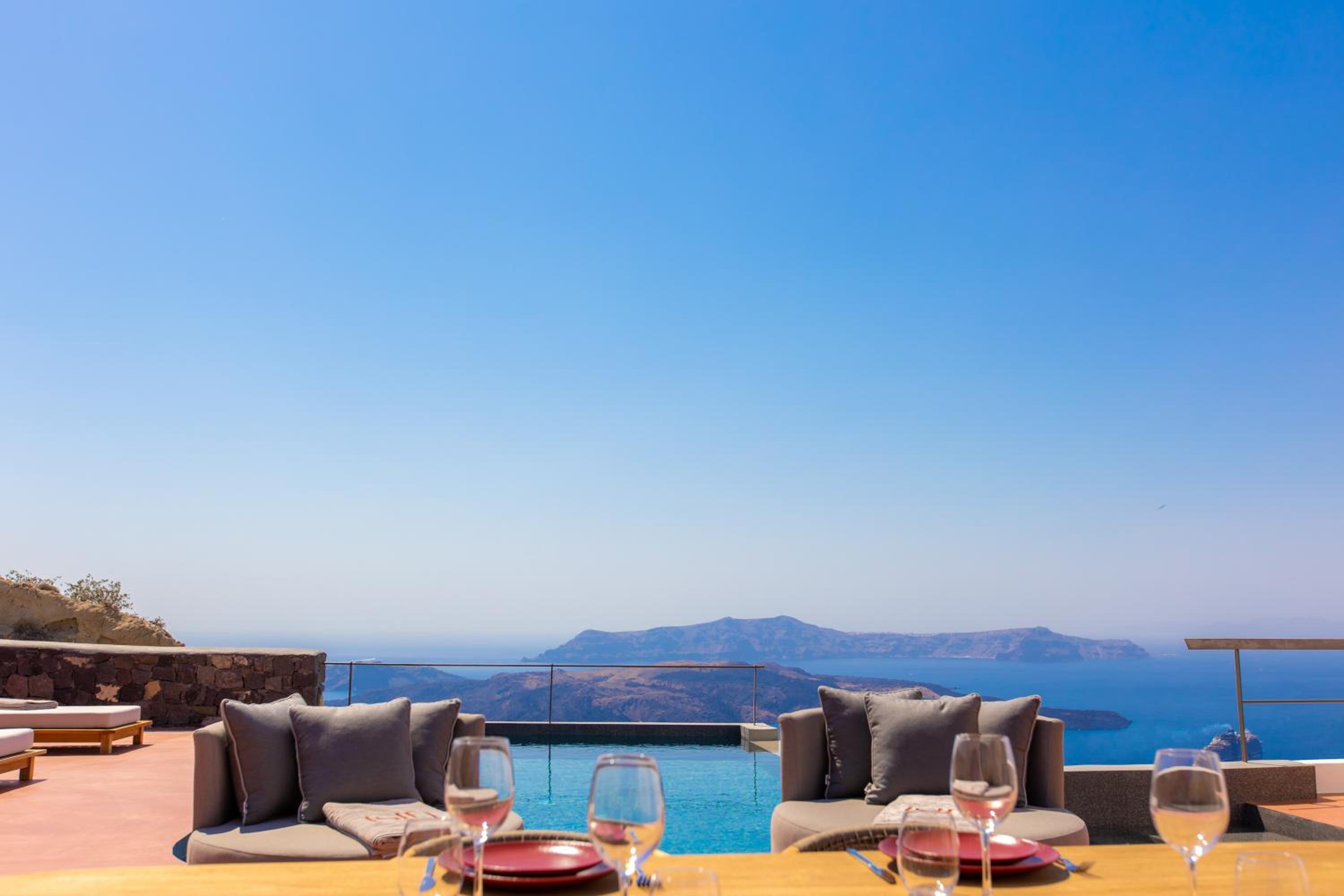 Islet Santorini Infinity Caldera Villa