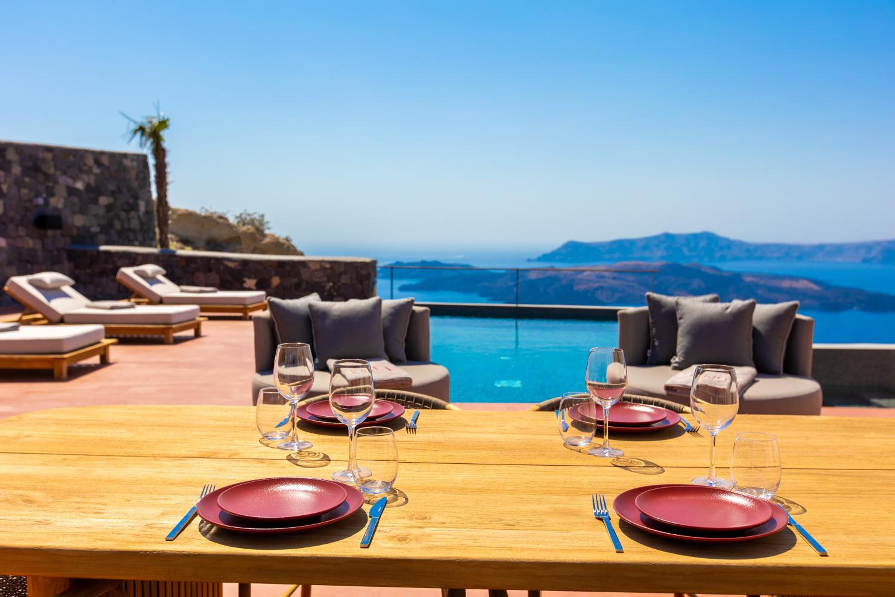 Islet Santorini Infinity Caldera Villa