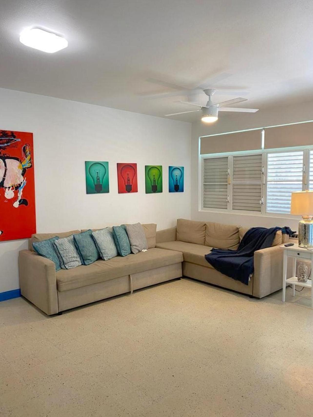 Condado Beach Stay 4BR AC WiFi Great Location view 2