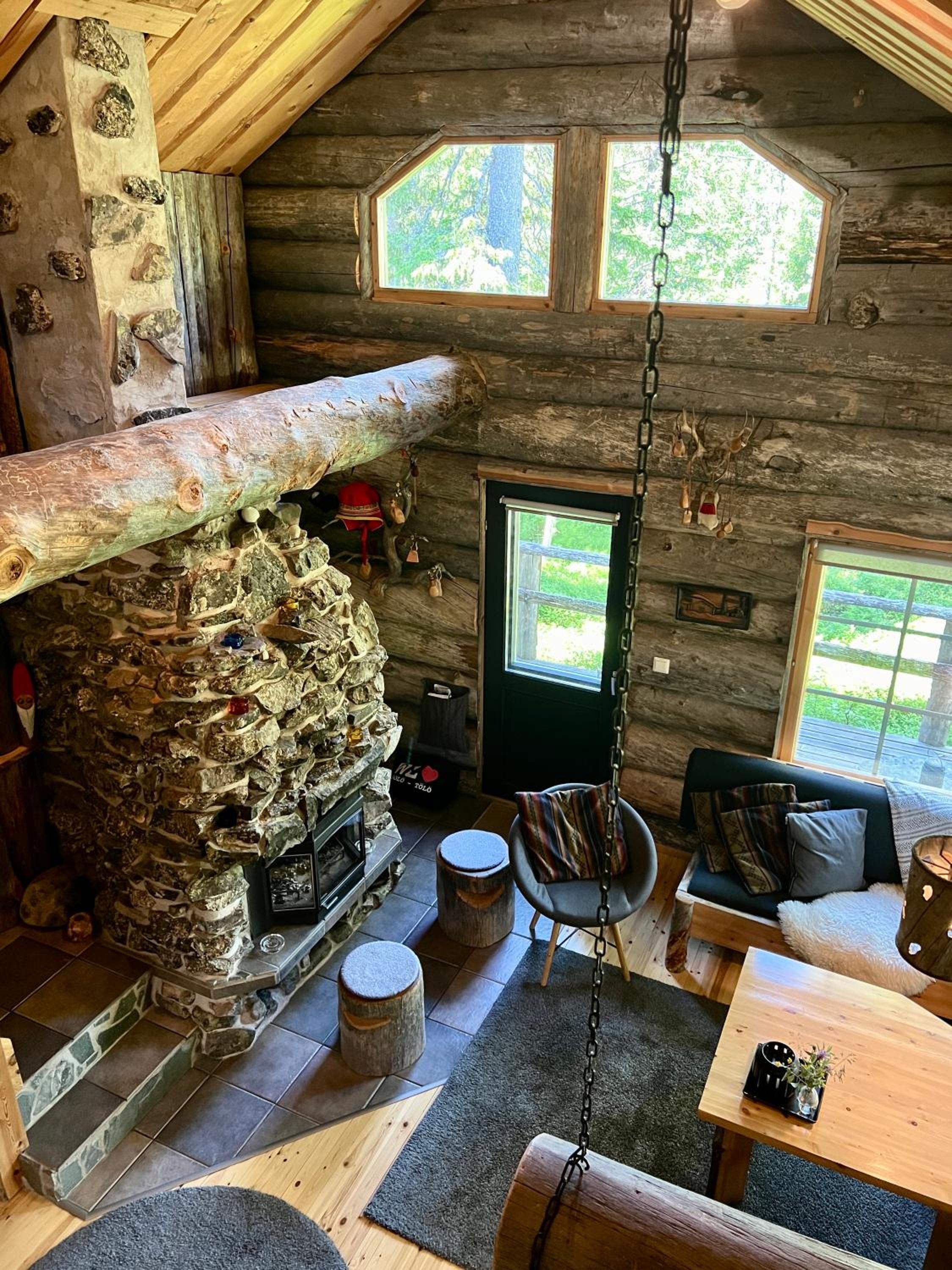 Lapland Log Chalet Cabin Ukko-Kelo Luosto