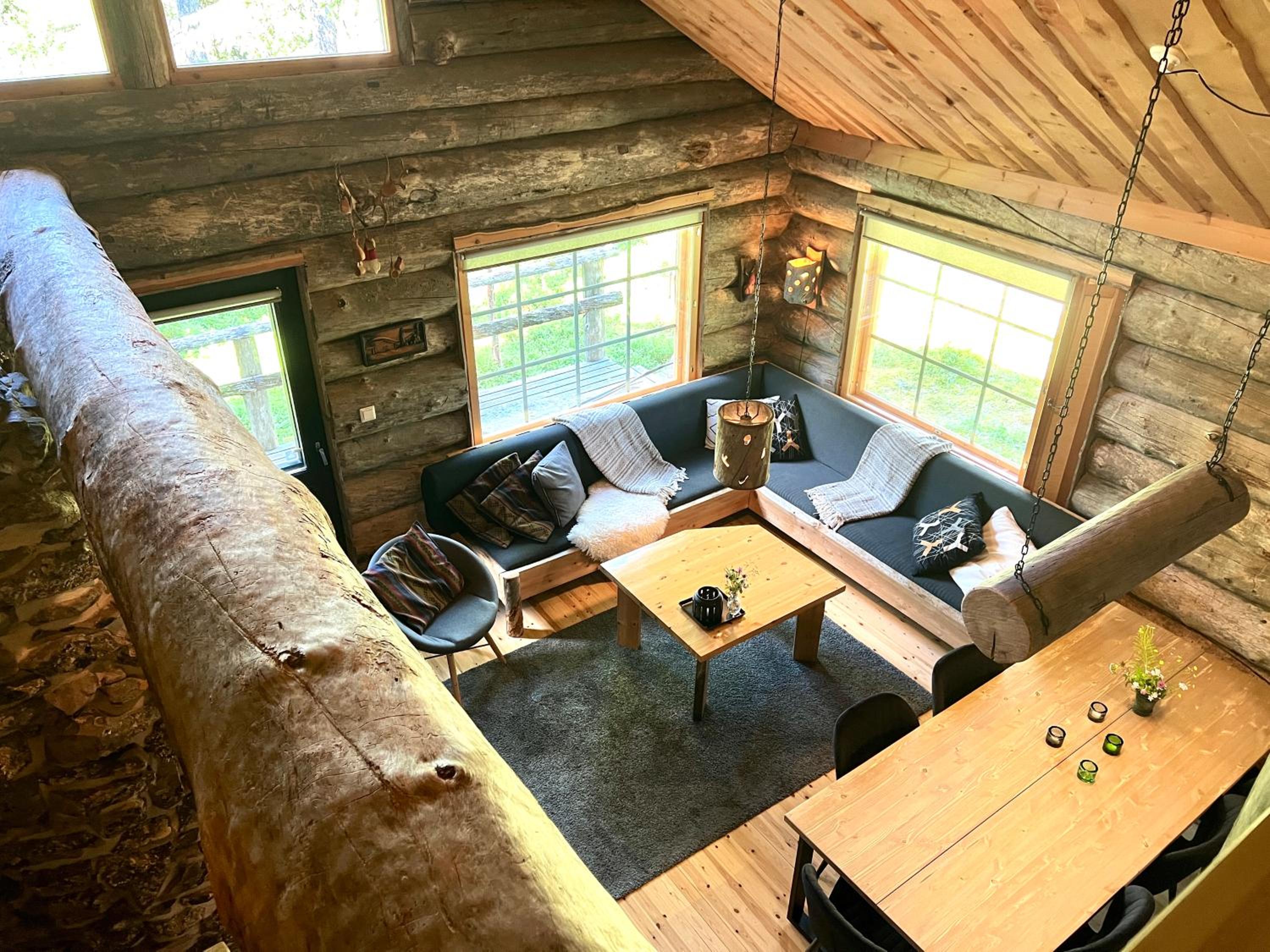 Lapland Log Chalet Cabin Ukko-Kelo Luosto