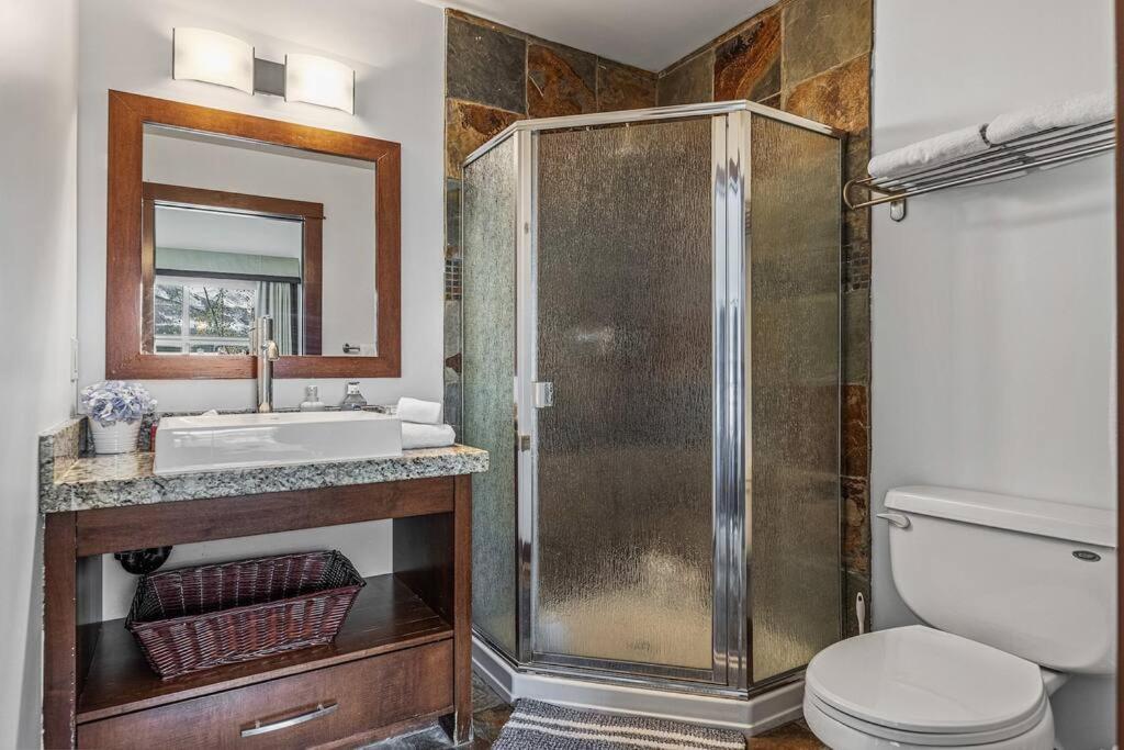 S105 Canmore Stay- Hot tub, stream rm, gym, parking Mtn Retreat