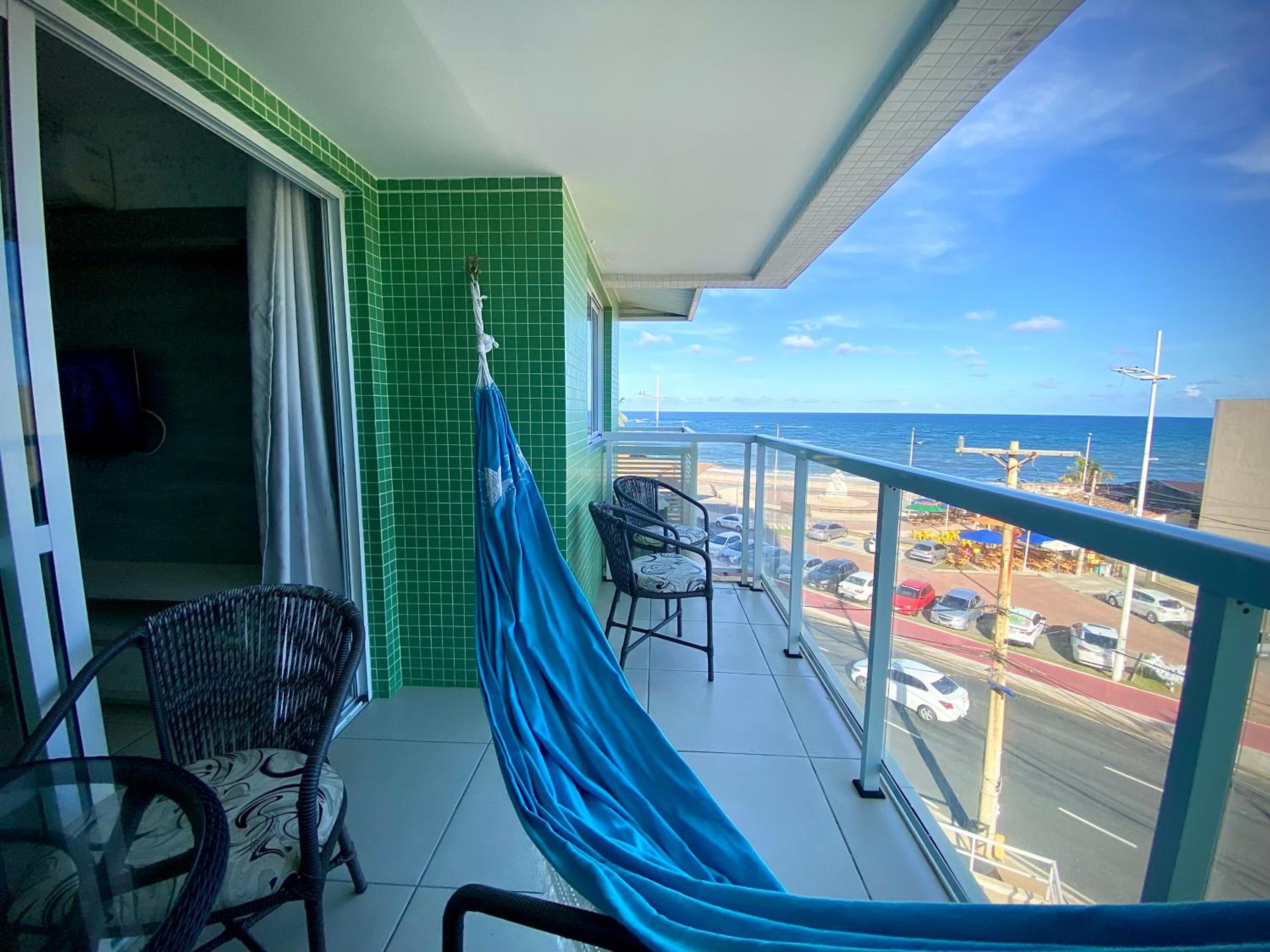 Vista mar,piscina, jacuzzi, academia, garagem