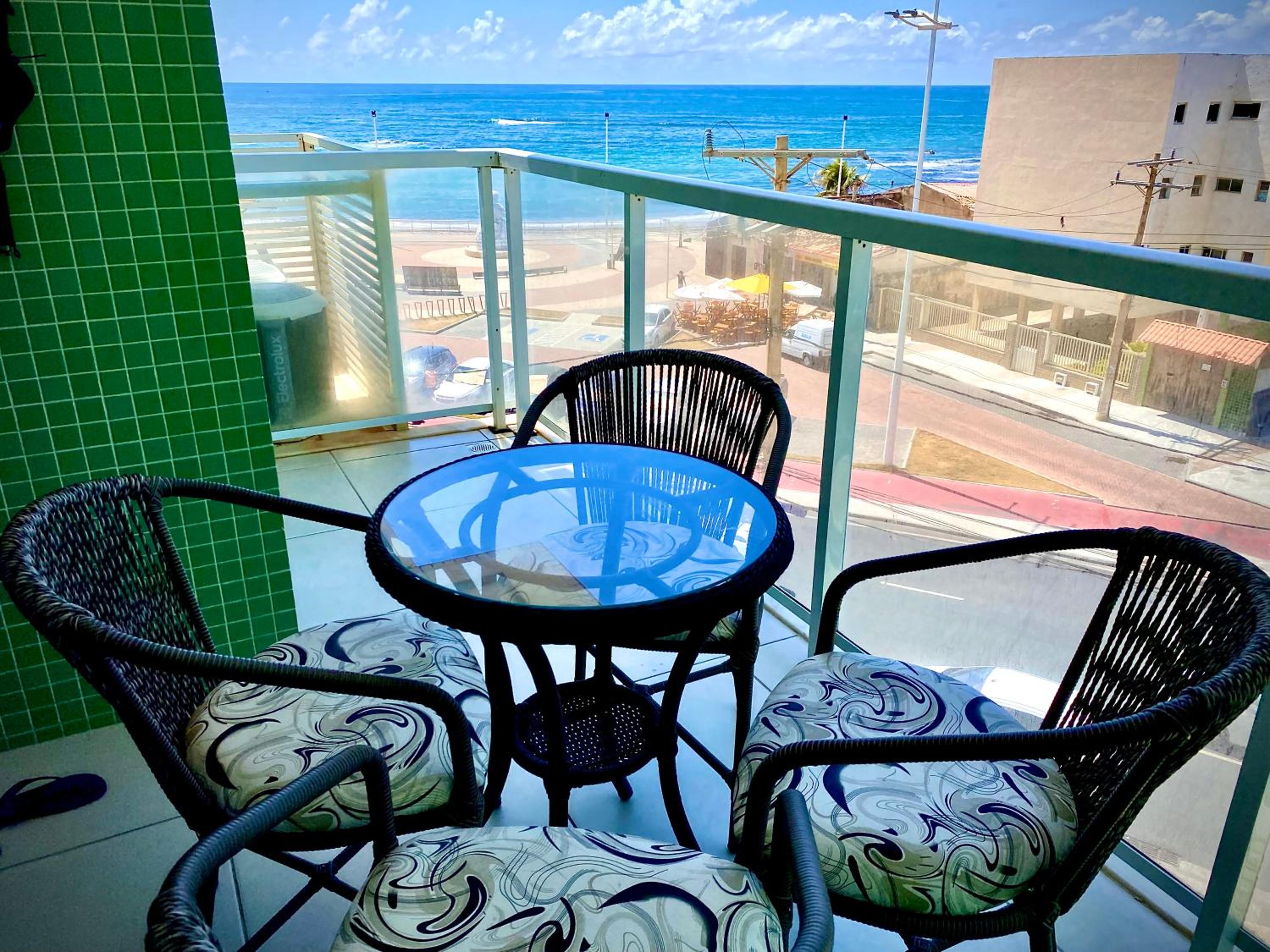 Vista mar,piscina, jacuzzi, academia, garagem