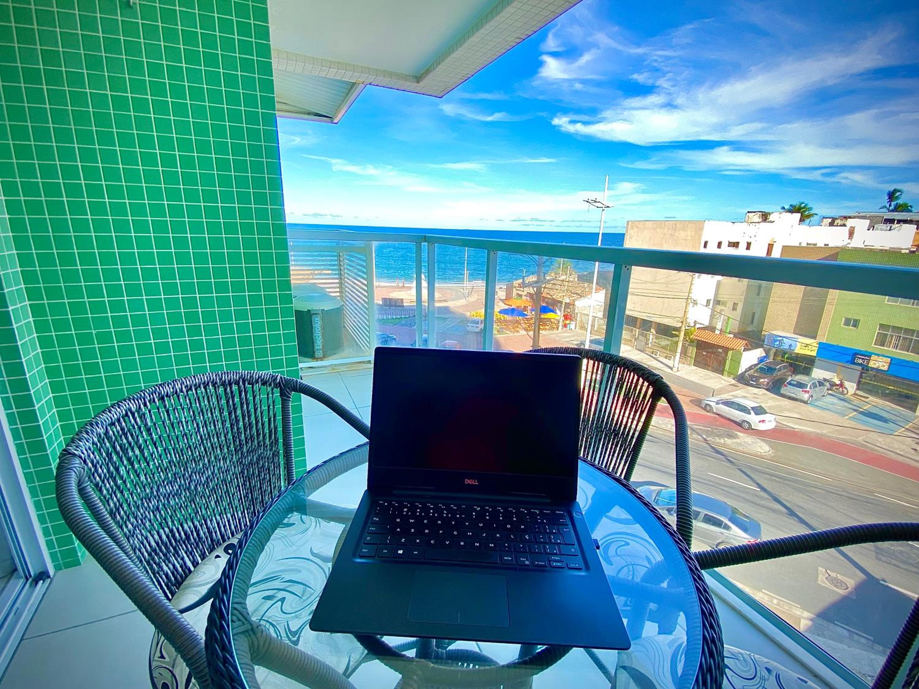 Vista mar,piscina, jacuzzi, academia, garagem