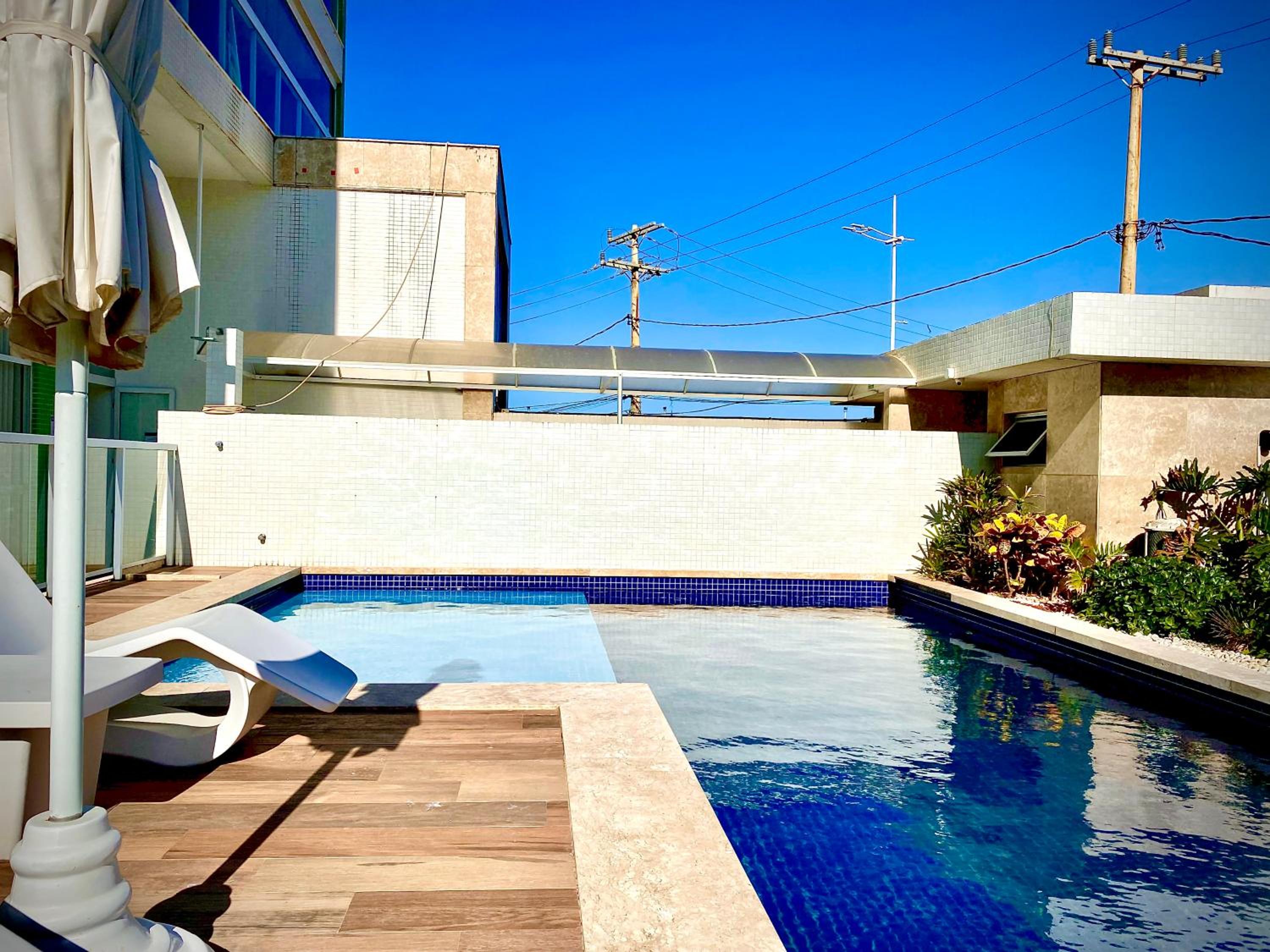 Vista mar,piscina, jacuzzi, academia, garagem