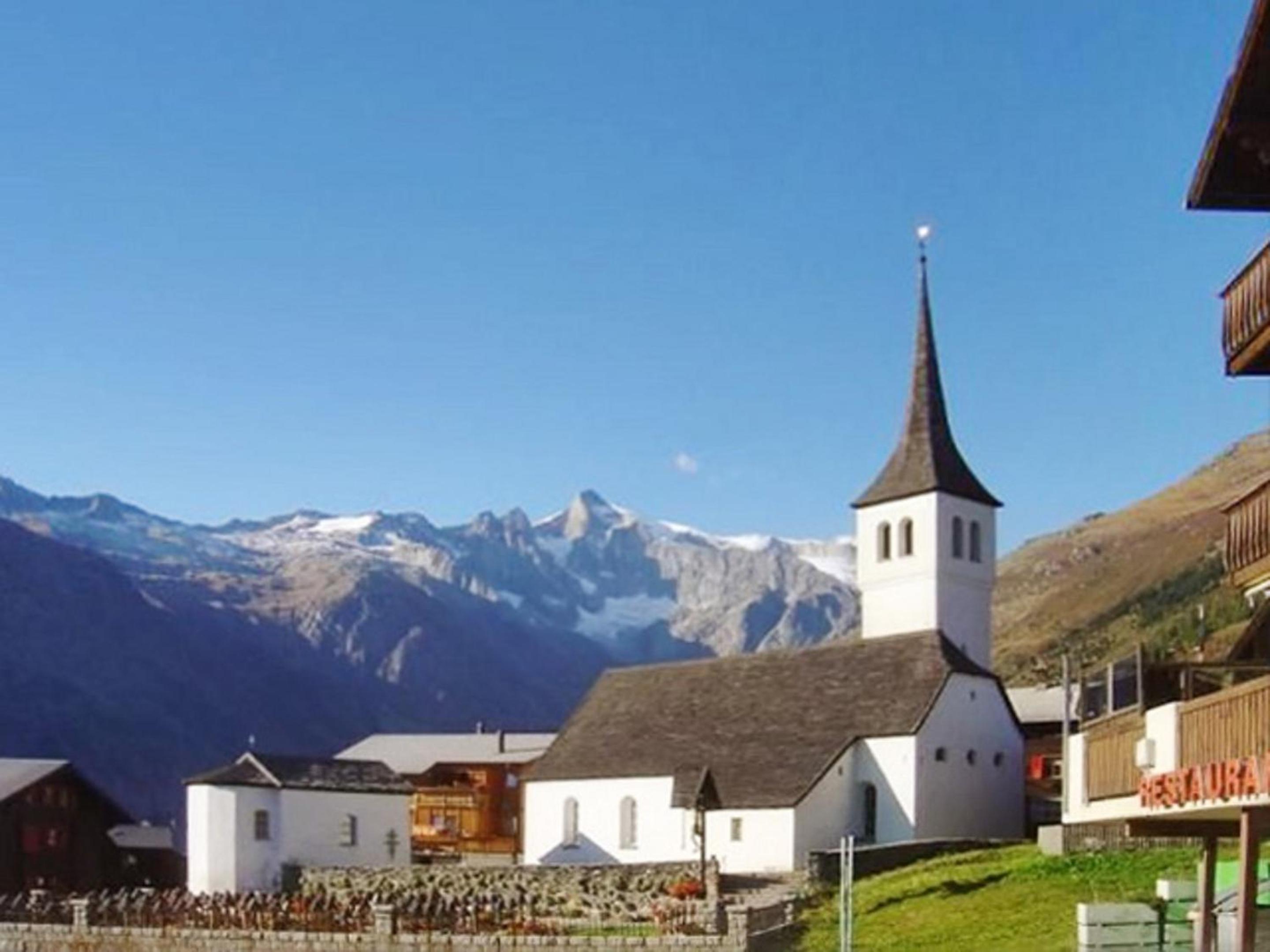 Cozy apartment in Bellwald 80 m² with mountain view