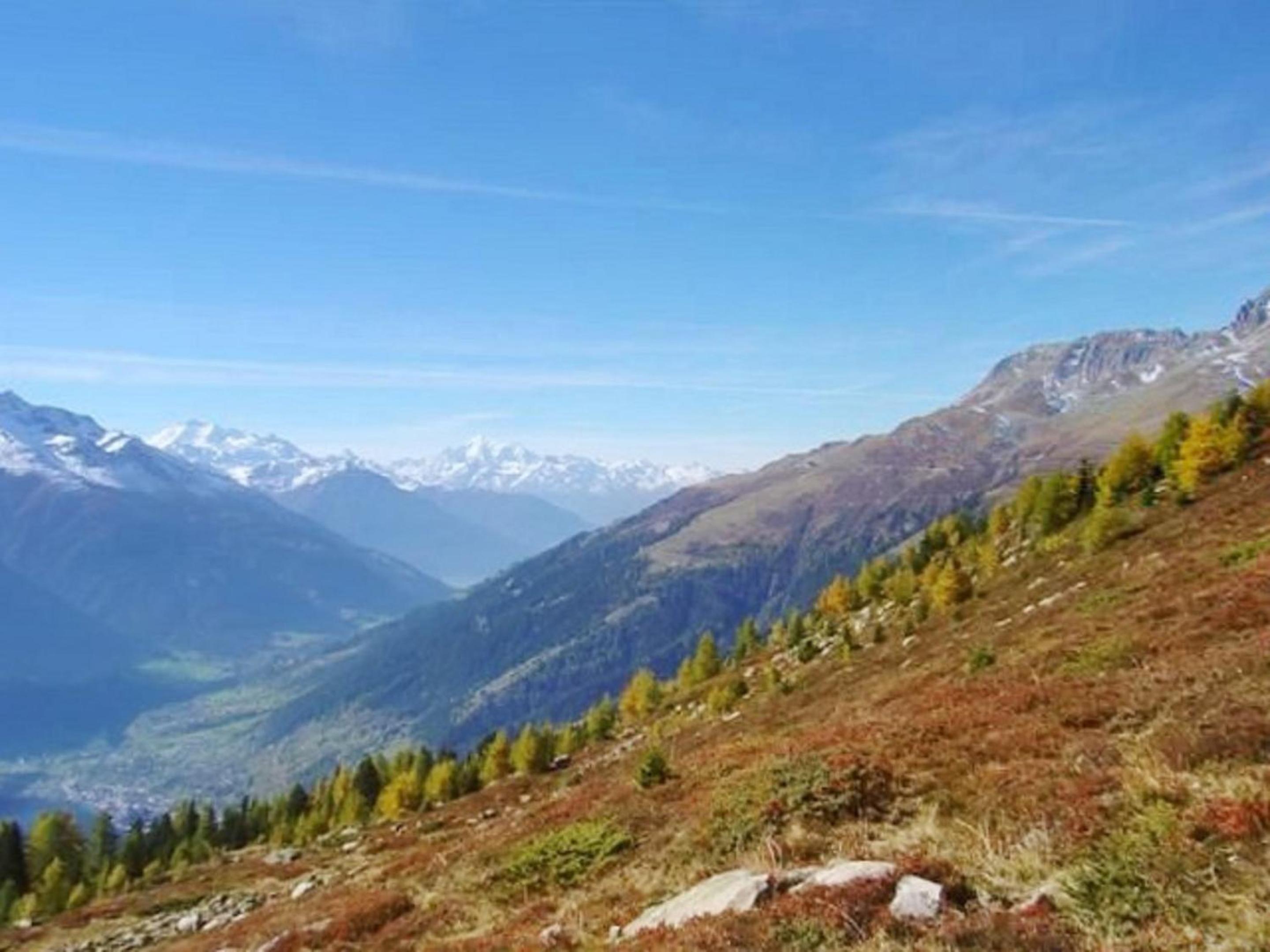 Cozy apartment in Bellwald 80 m² with mountain view
