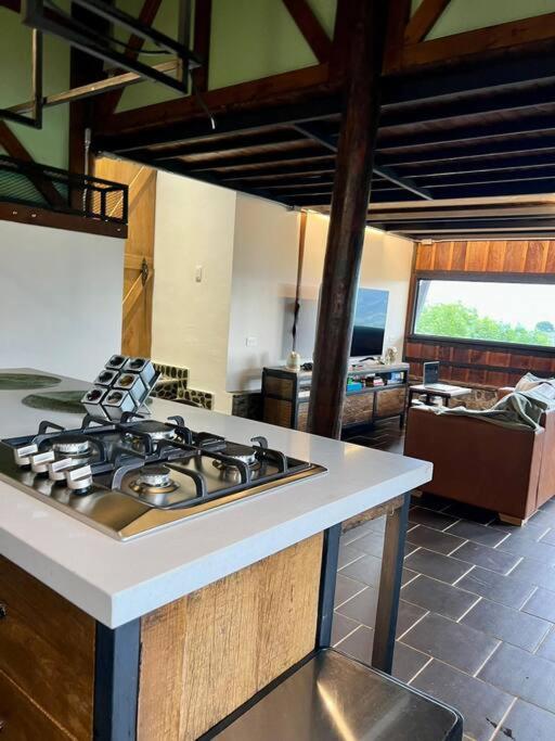 Luxury mountain top cabin steps away from Jericó